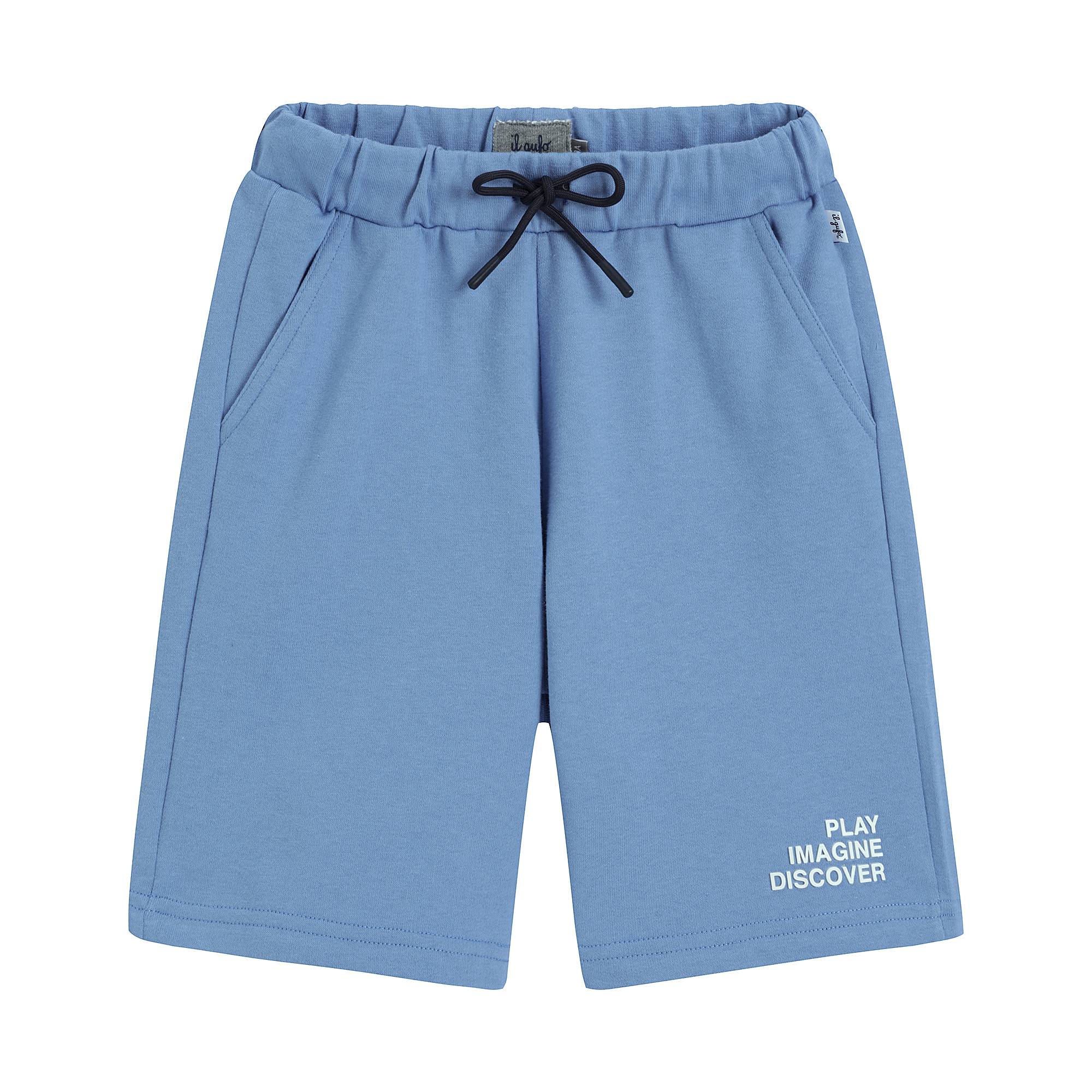 Boys & Girls Blue Cotton Shorts