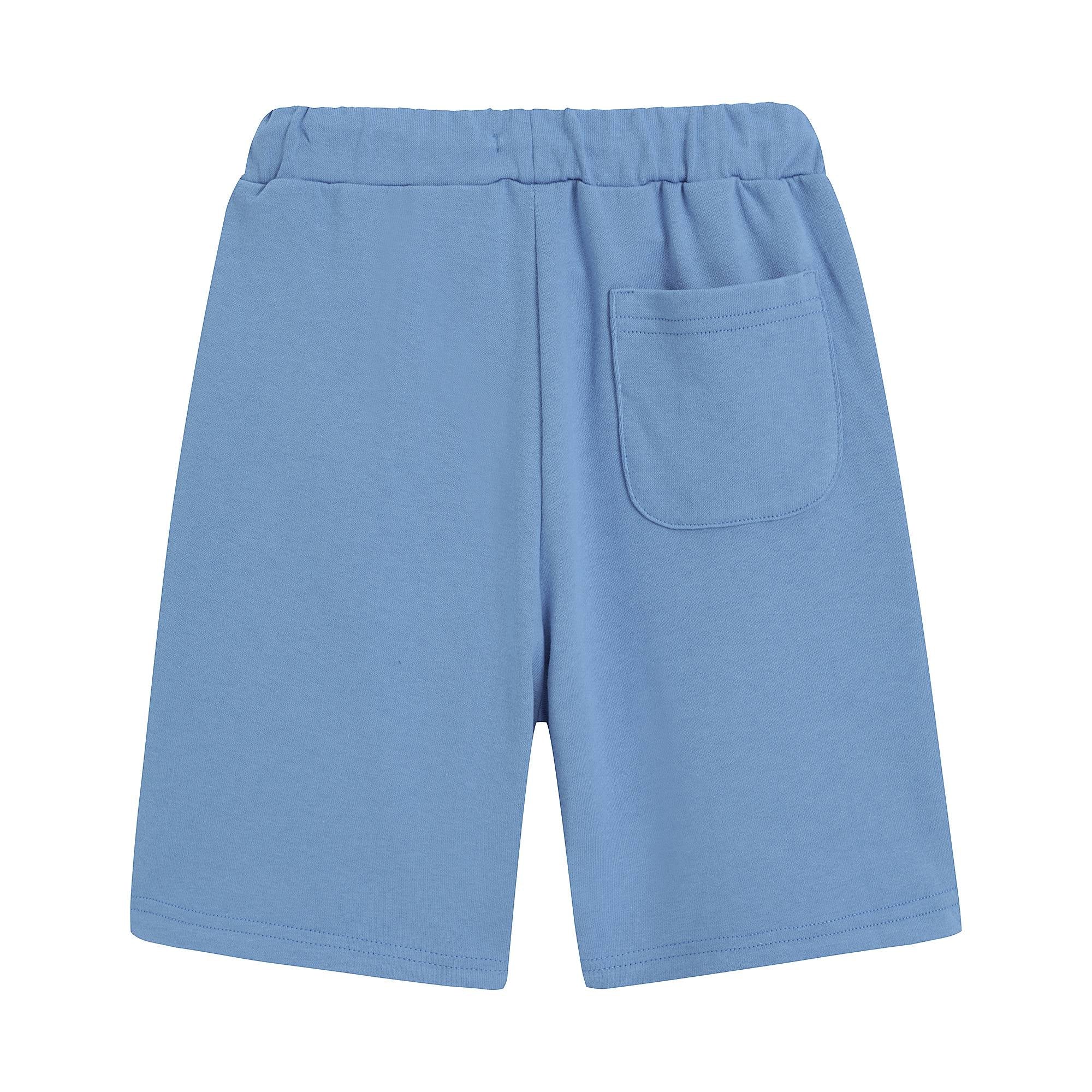 Boys & Girls Blue Cotton Shorts