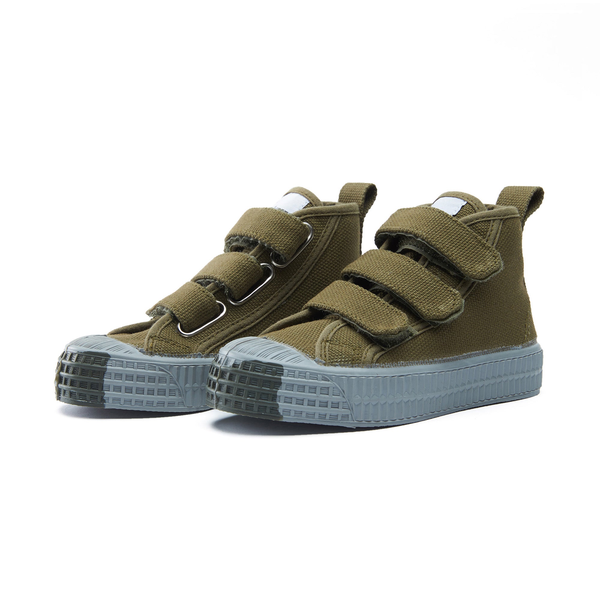 Boys & Girls Green Canvas Shoes