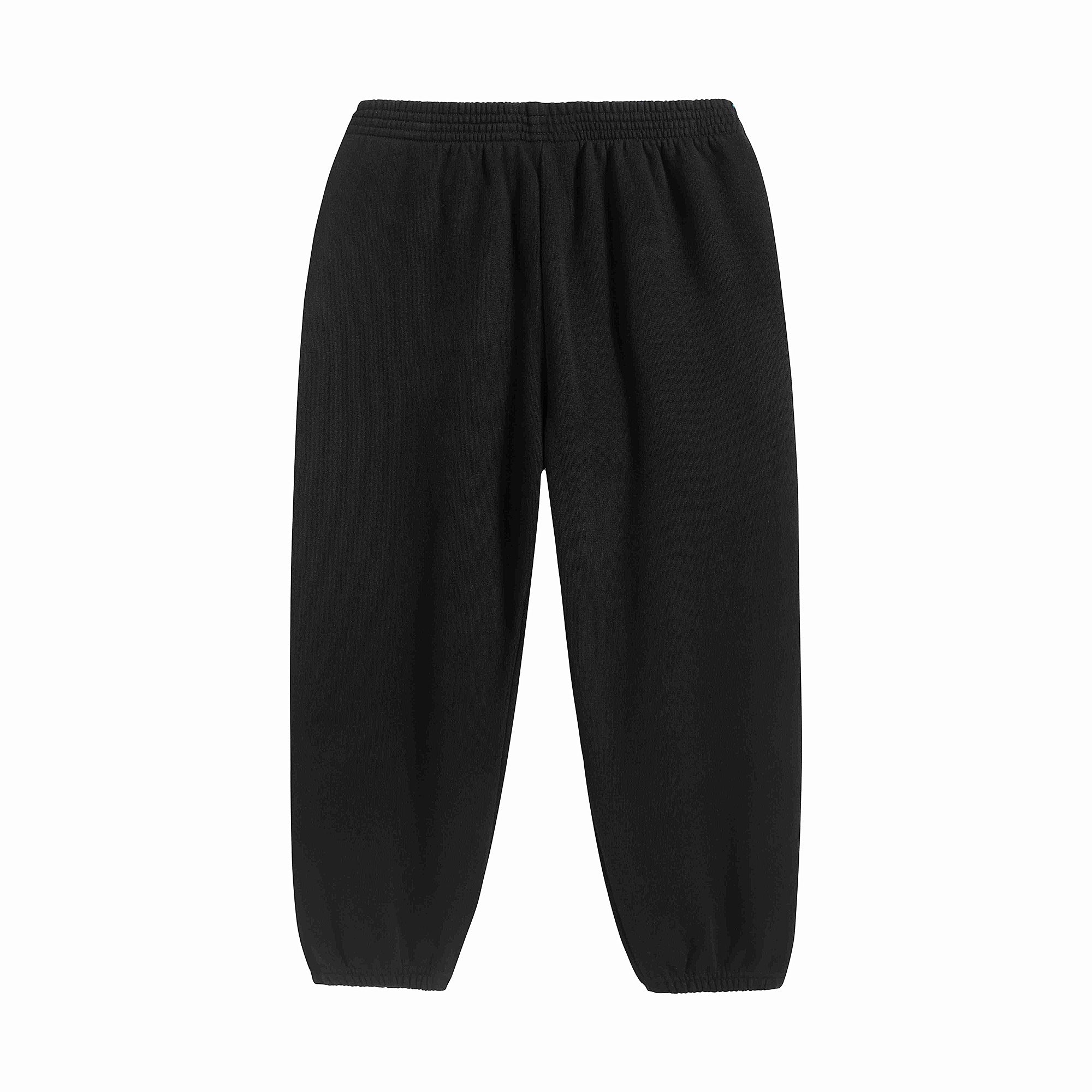 Boys & Girls Black Cotton Trousers