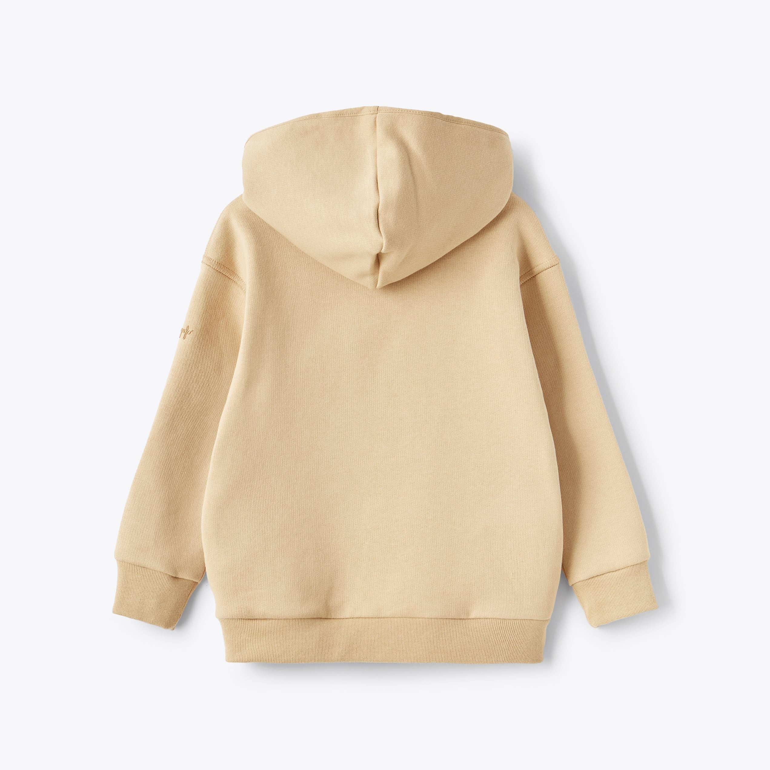 Boys & Girls Camel Hooded Sweatshirt