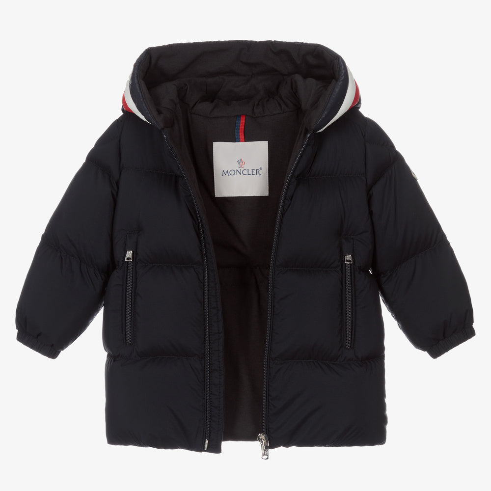 Baby Boys Blue "FALZEM" Padded Down Jacket