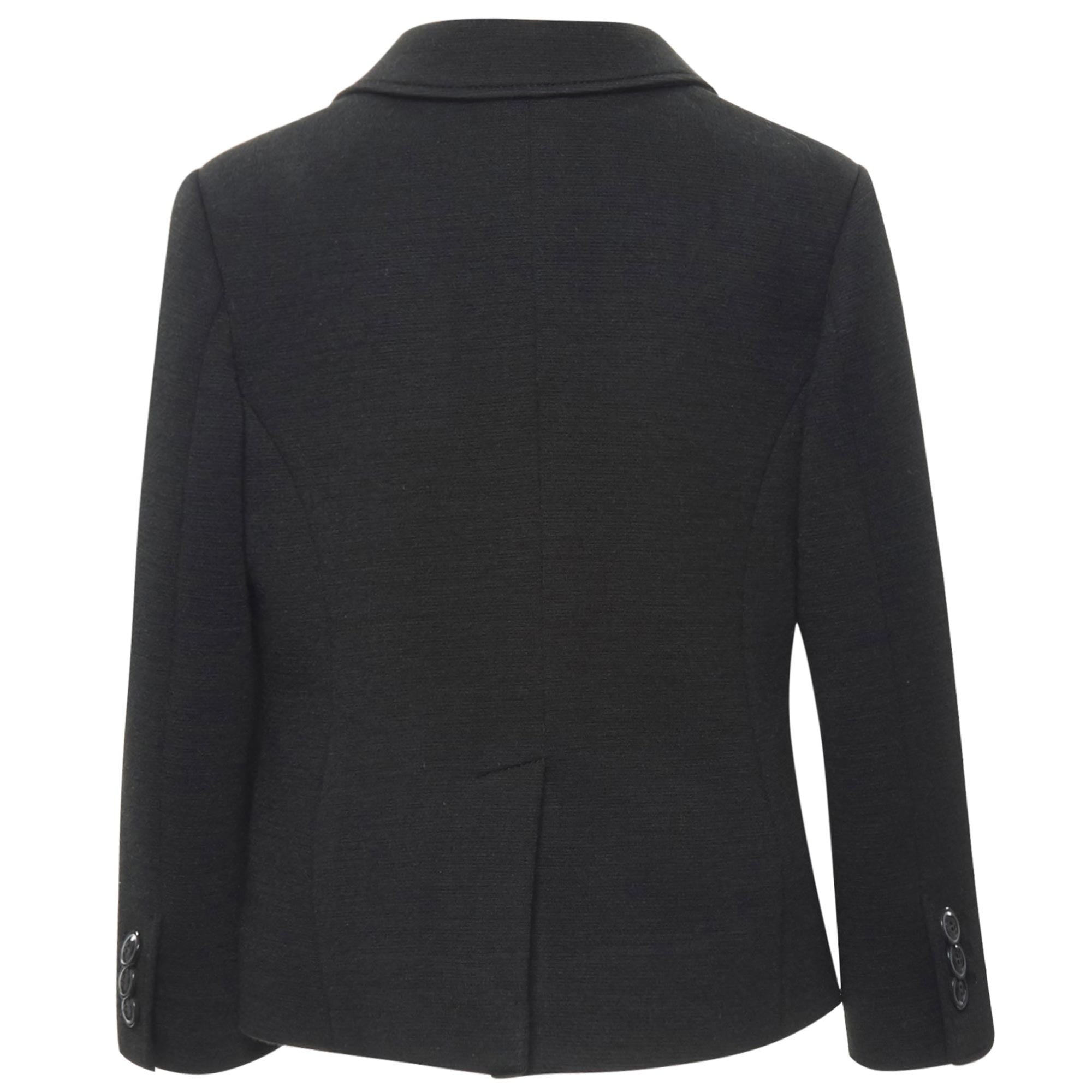 Boys Black Jersey Blazer - CÉMAROSE | Children's Fashion Store - 2