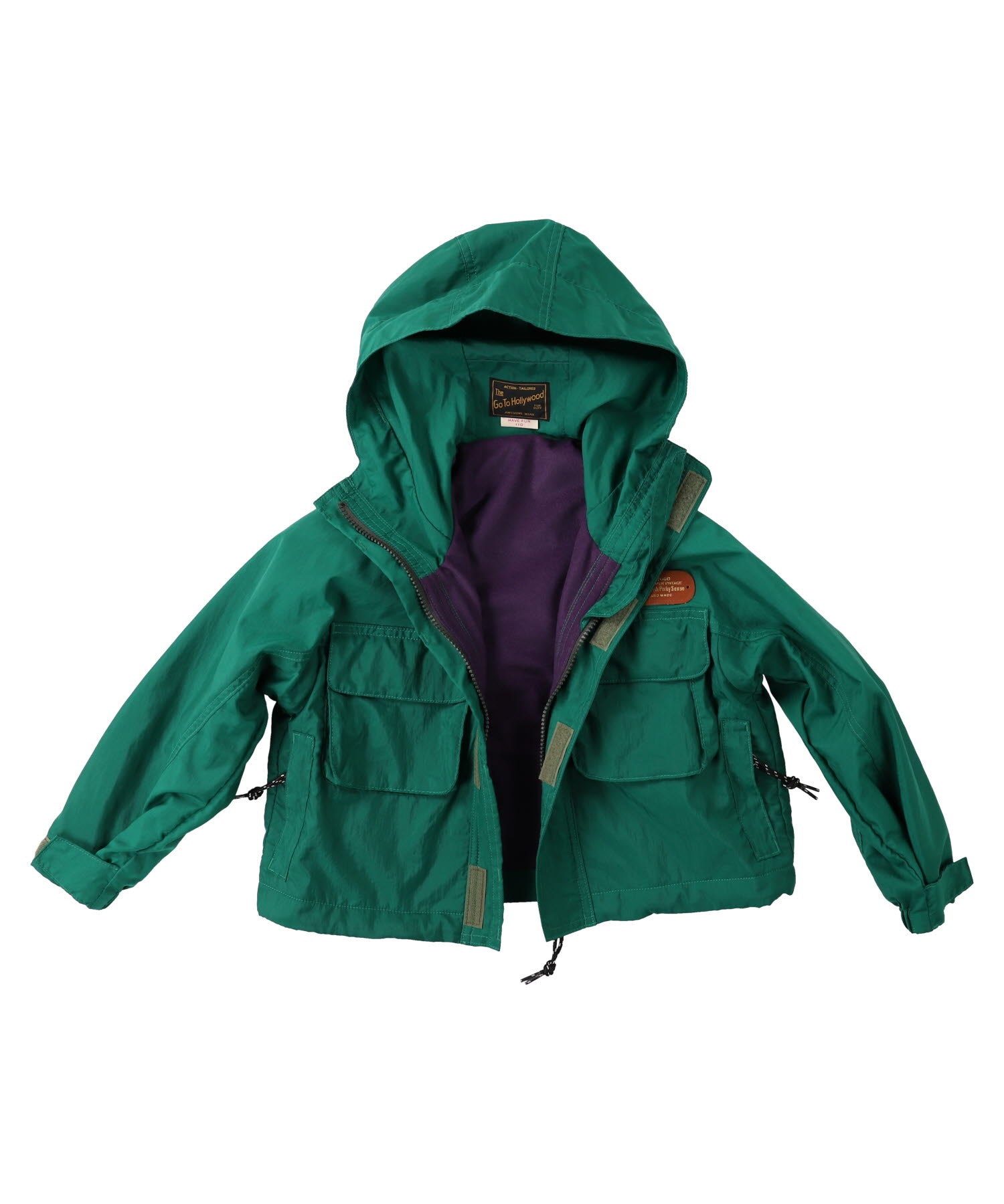 Boys Green Hooded Jacket