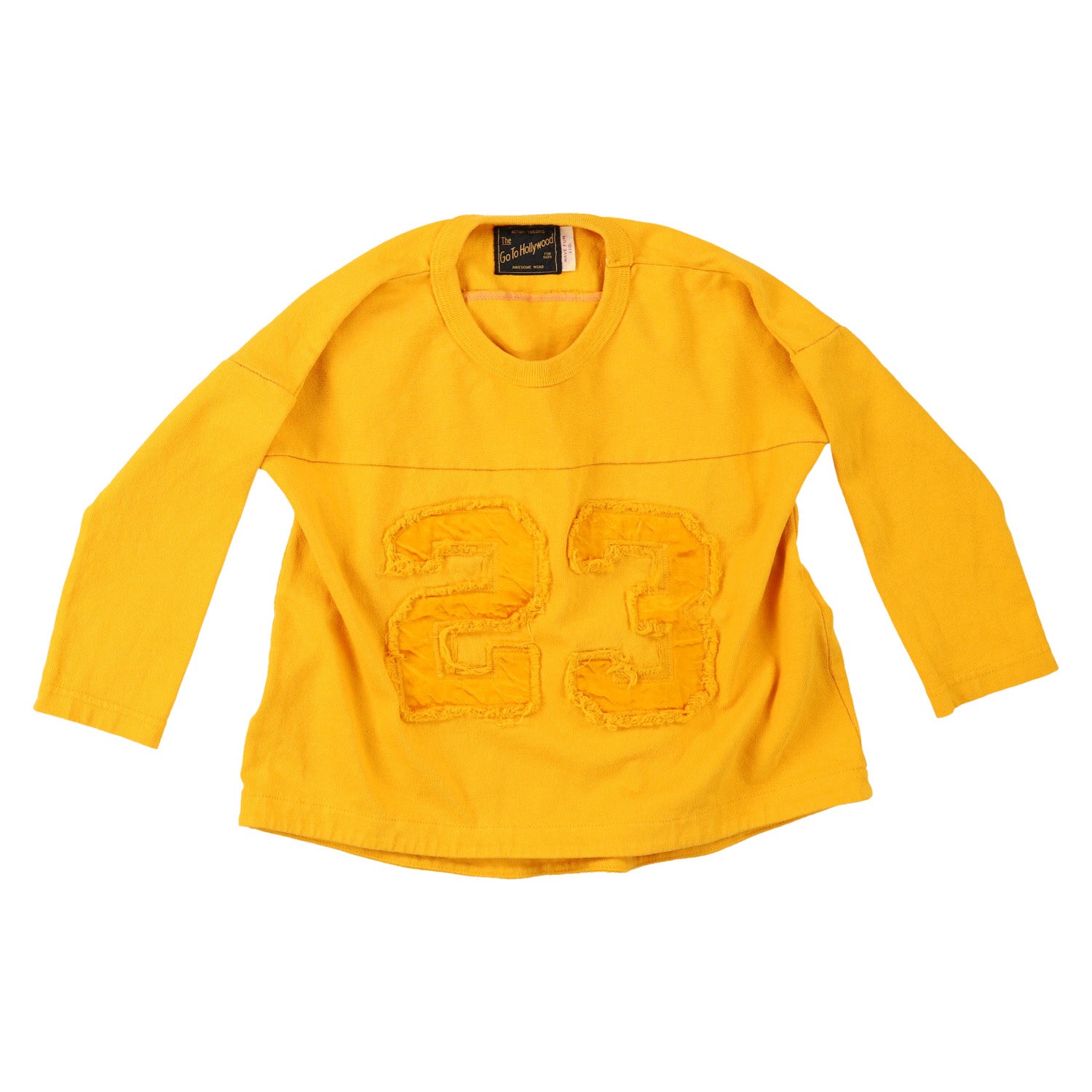 Boys Yellow Cotton T-Shirt