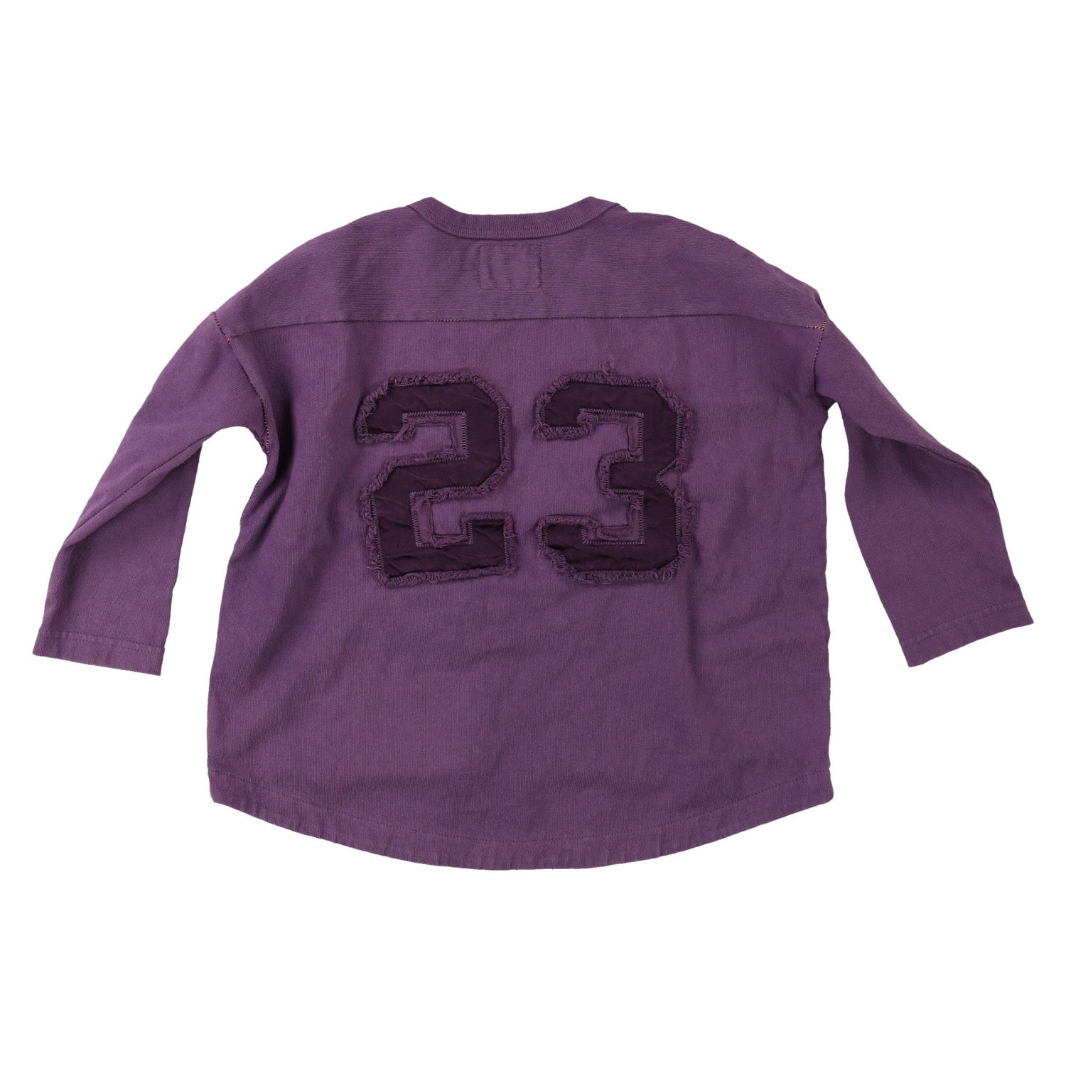 Boys Purple Cotton T-Shirt