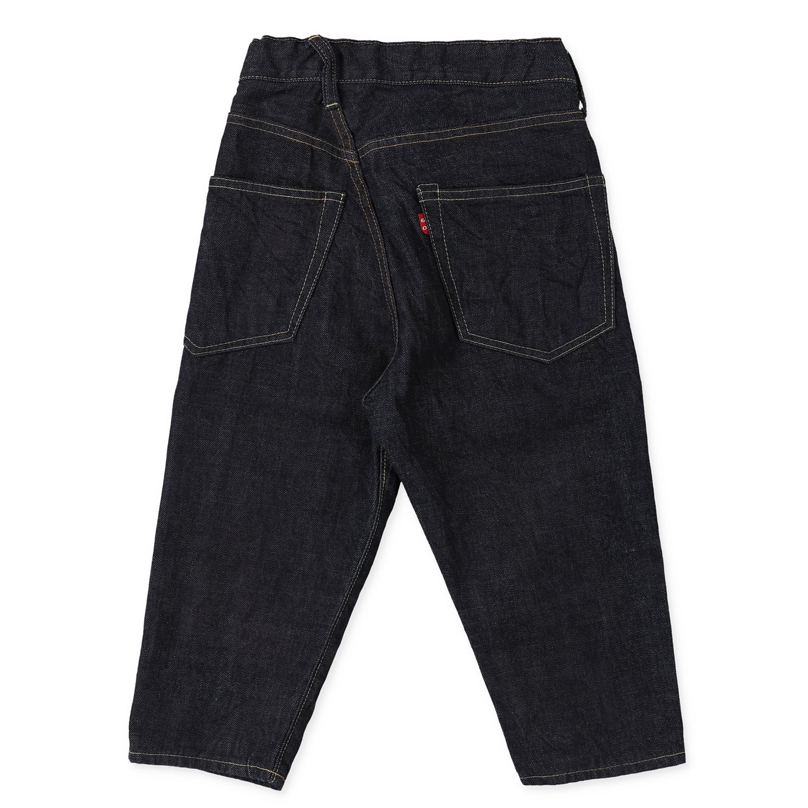 Boys Dark Navy Denim Trousers