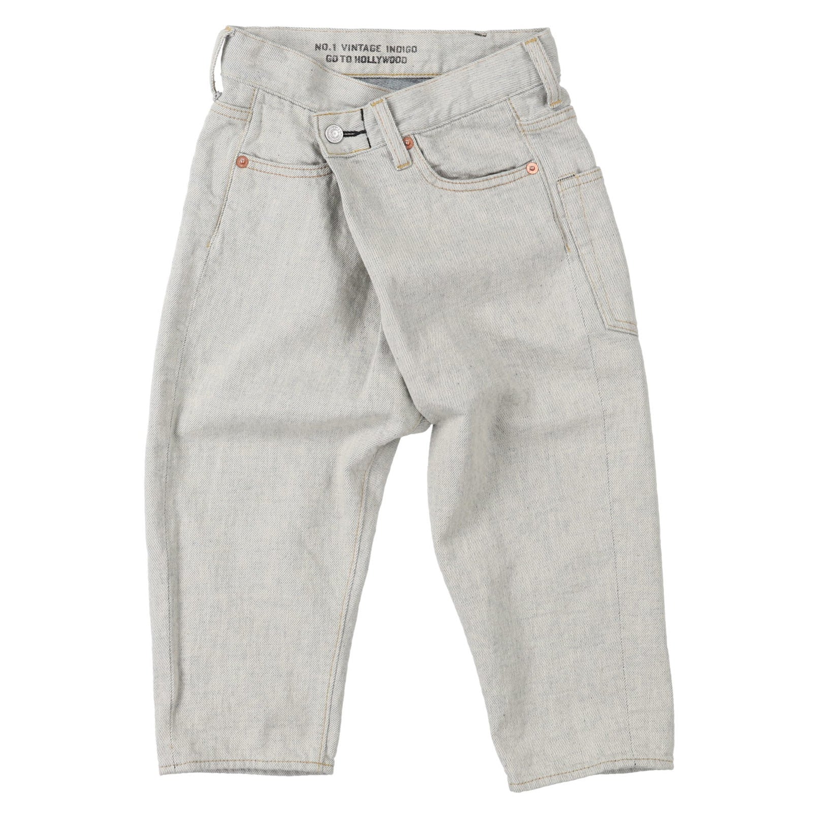 Boys Light Blue Denim Trousers