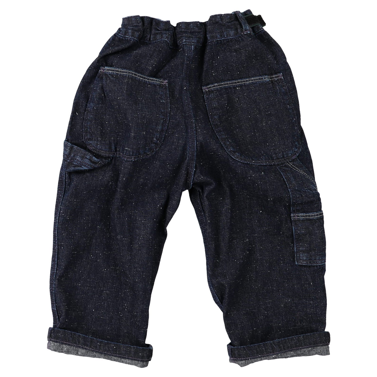 Boys Navy Denim Trousers