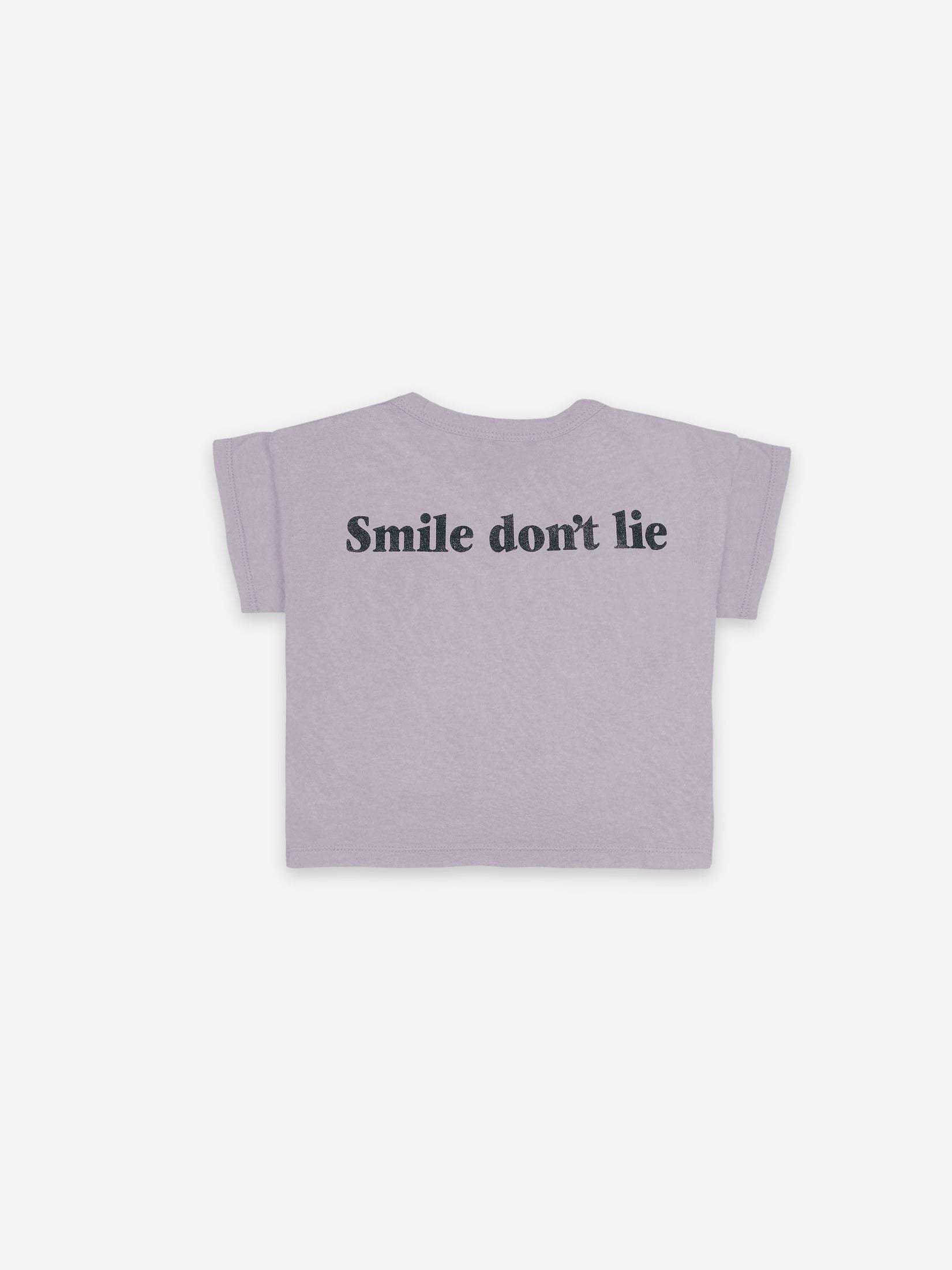 Baby Boys & Girls Lavender Cotton T-Shirt