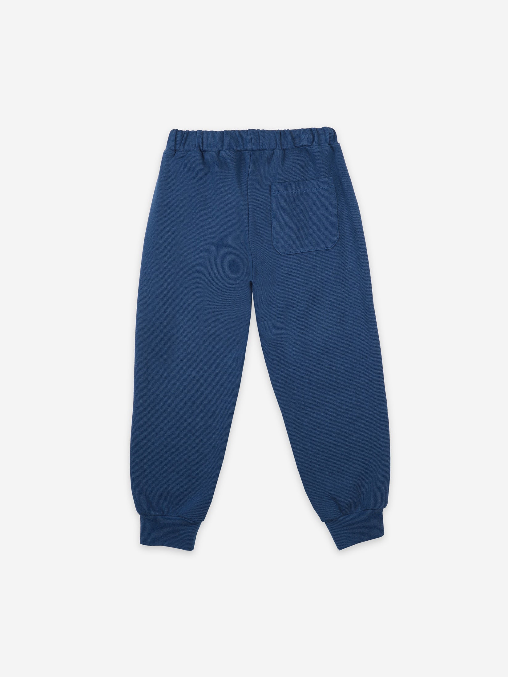 Boys & Girls Blue Cotton Trousers