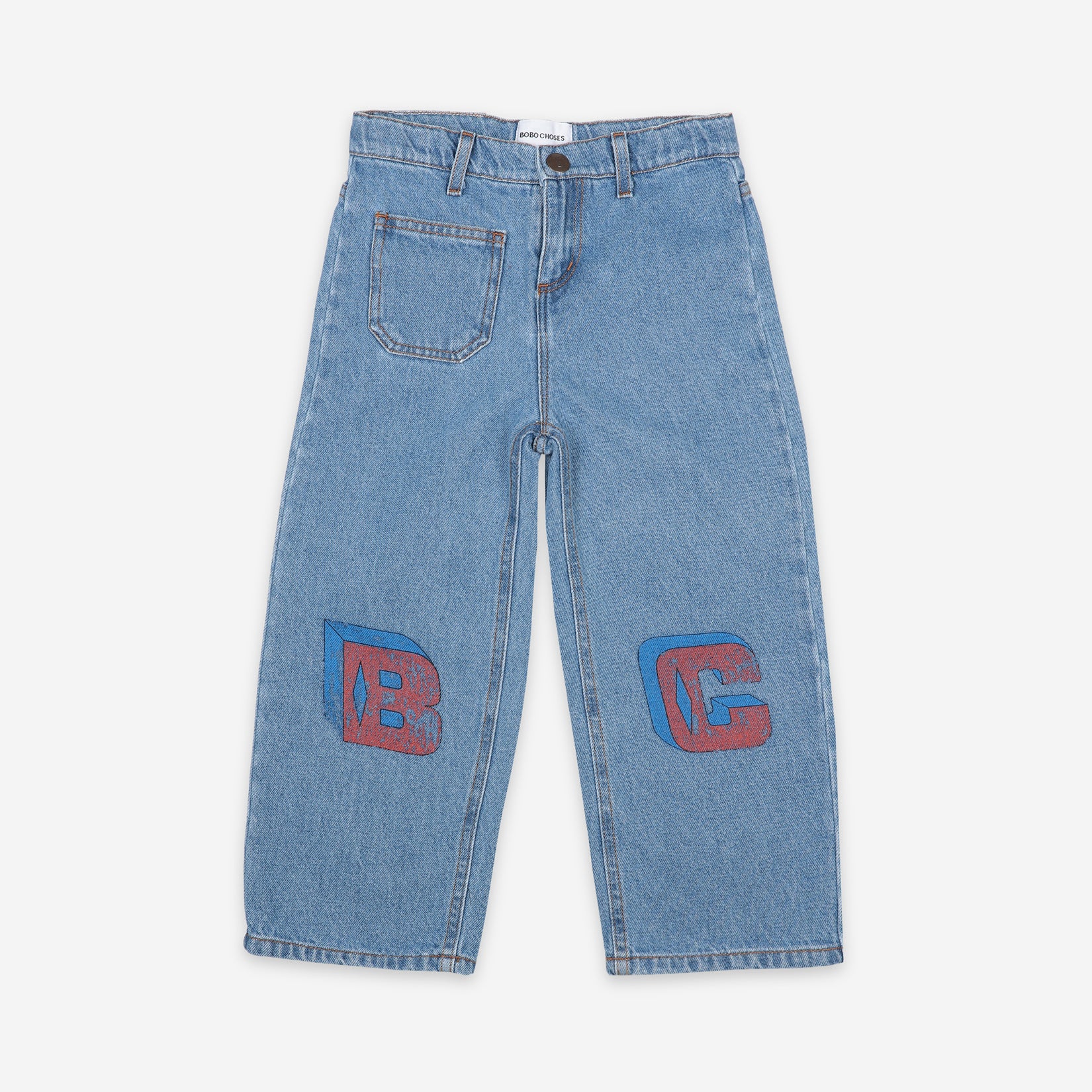 Boys & Girls Blue Denim Trousers