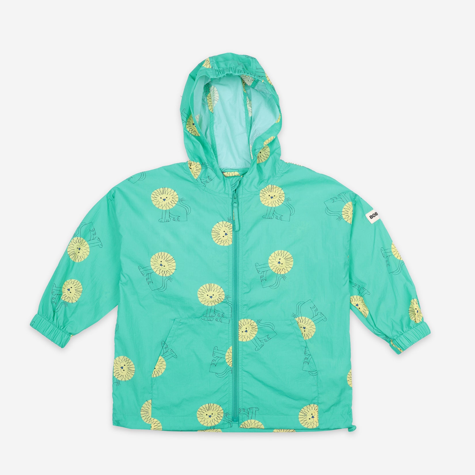 Boys & Girls Green Lion Jacket