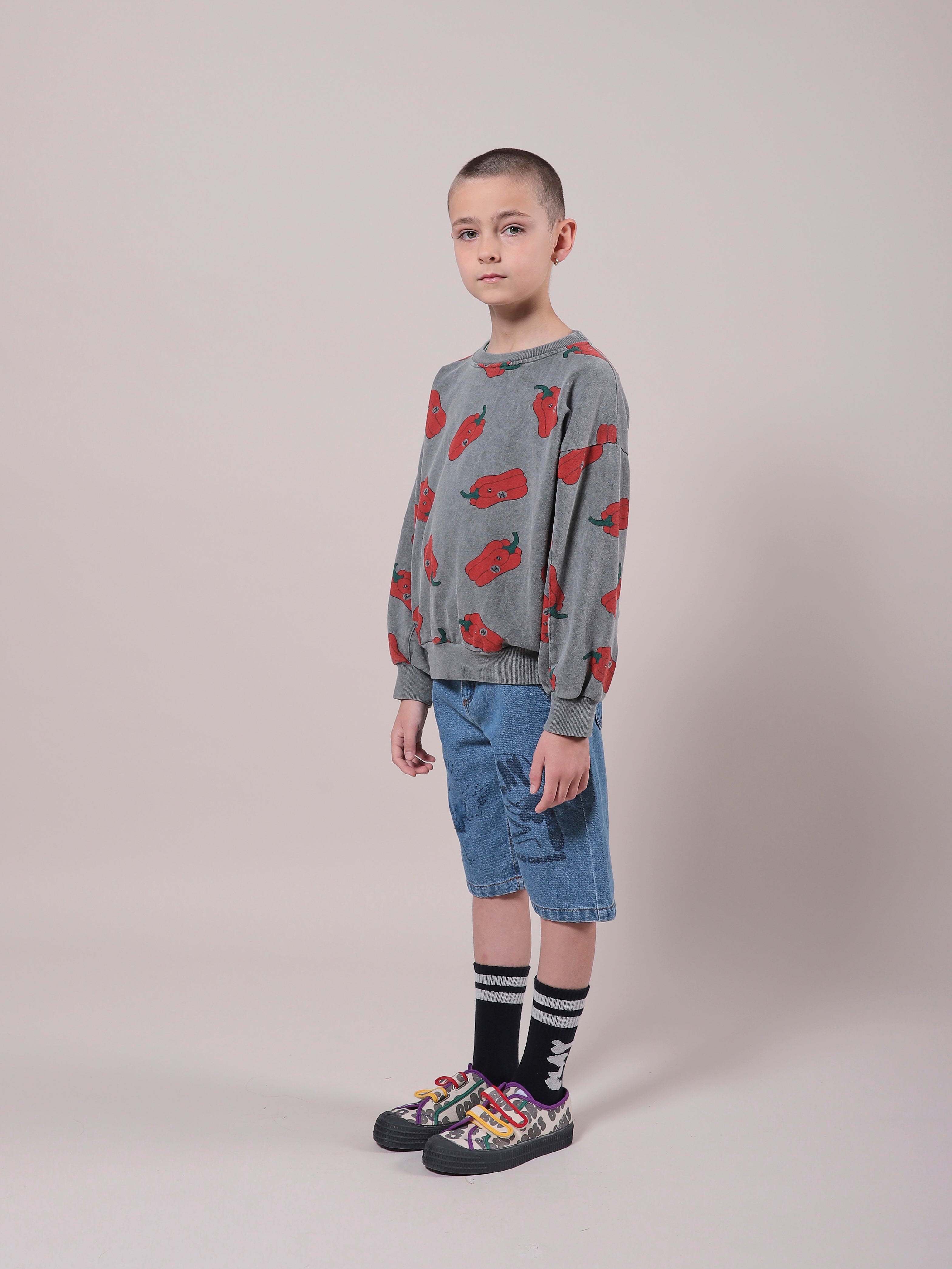 Boys Black Play Long Socks