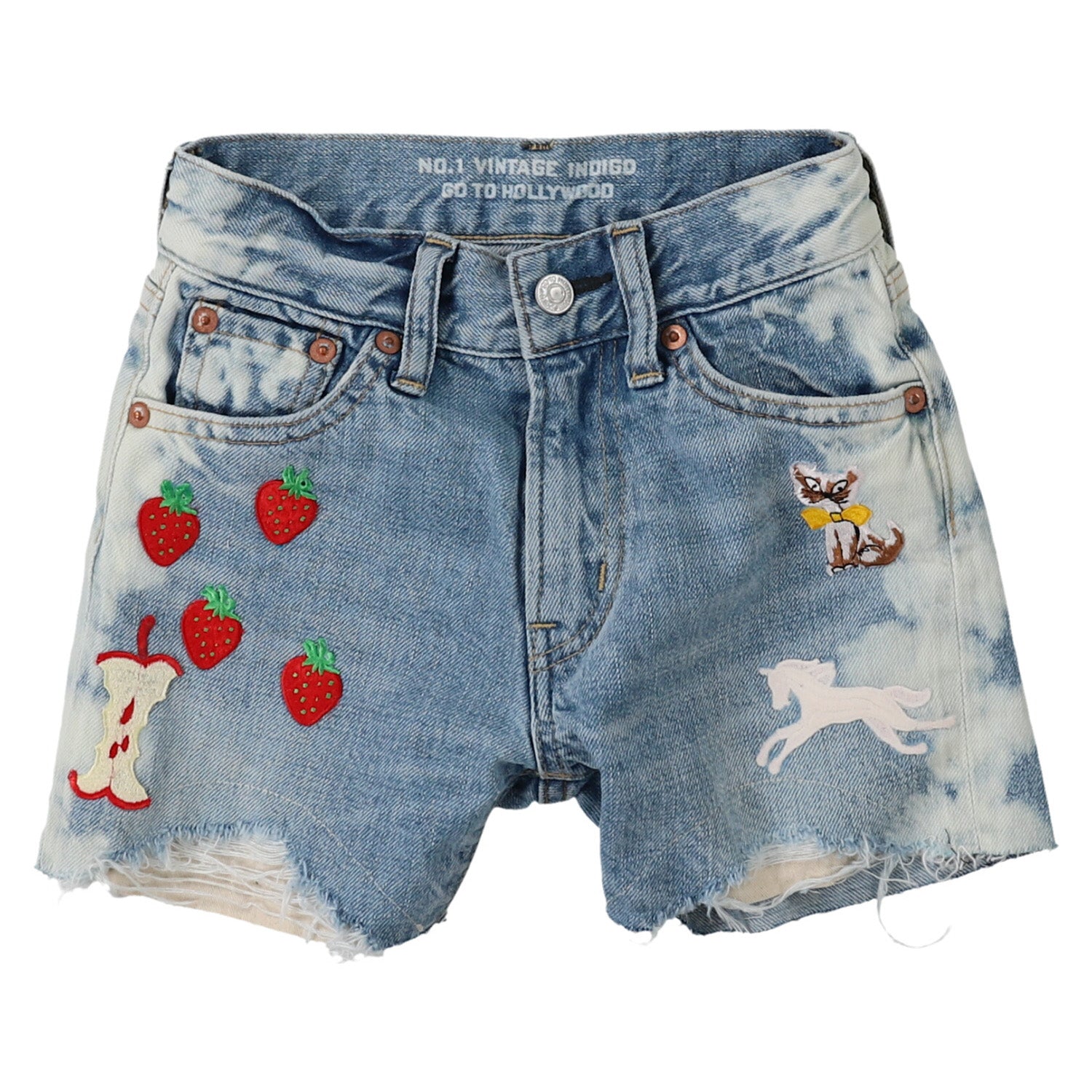 Boys & Girls Light Blue Denim Short