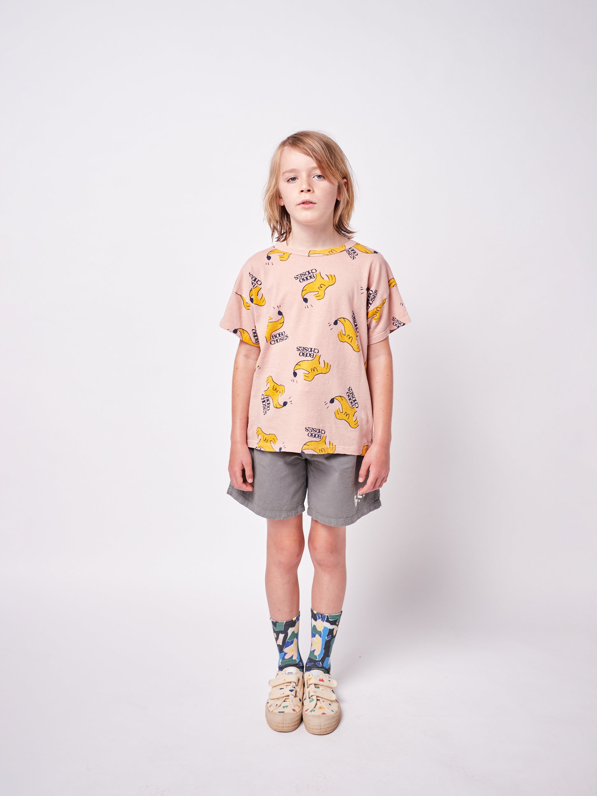 Boys & Girls Brown Dog Cotton T-Shirt