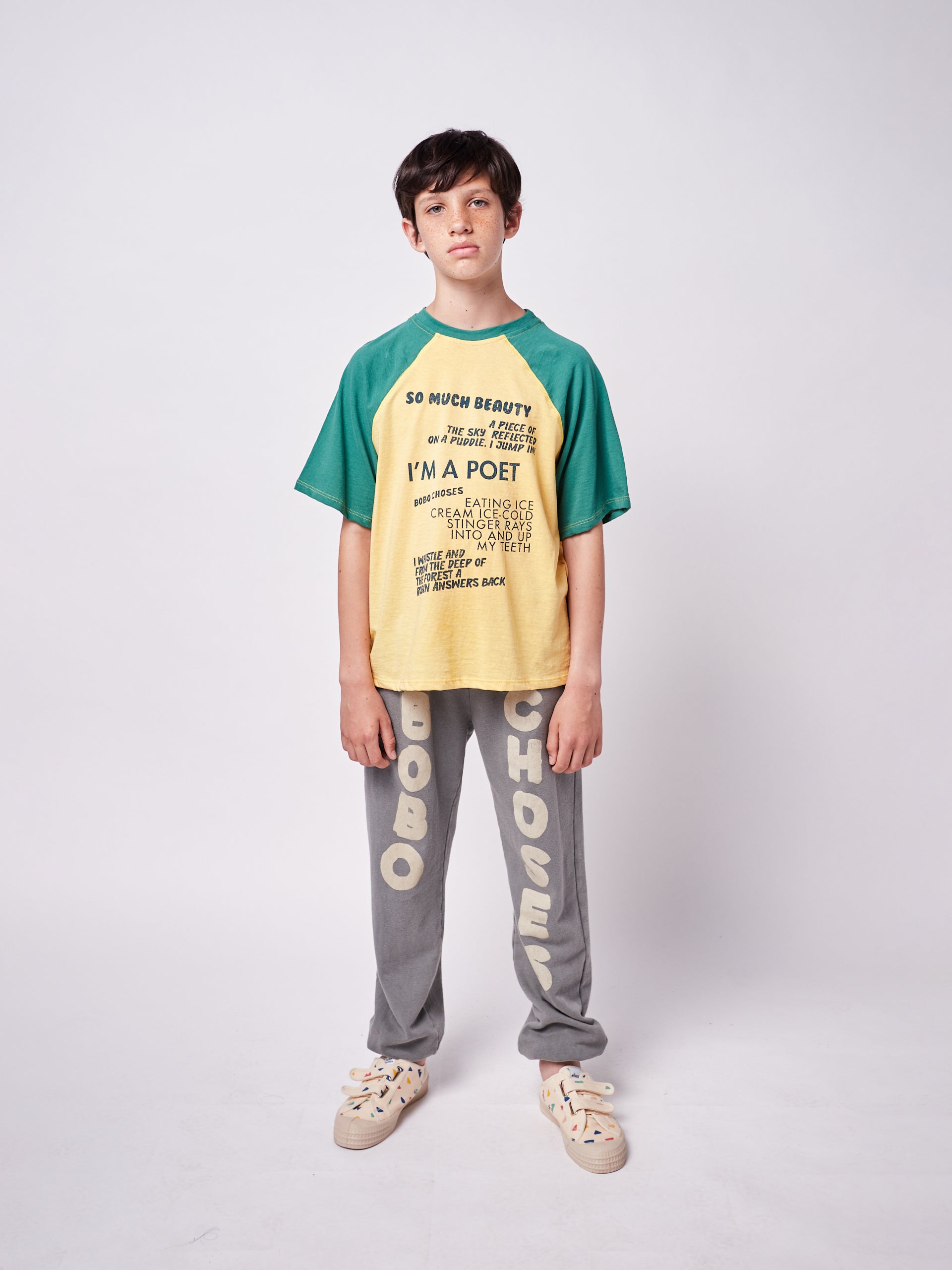 Boys & Girls Yellow Cotton T-Shirt