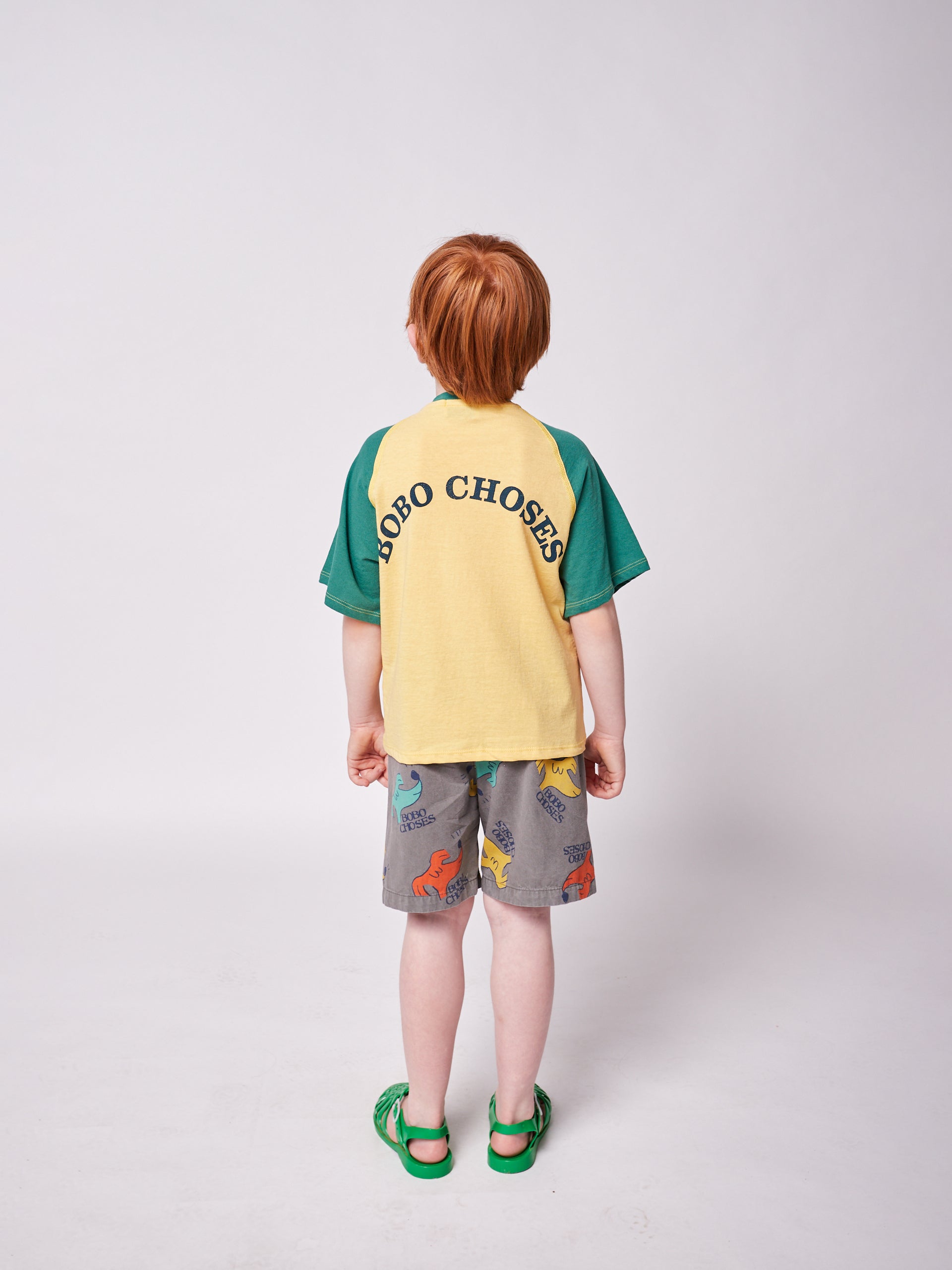 Boys & Girls Yellow Cotton T-Shirt