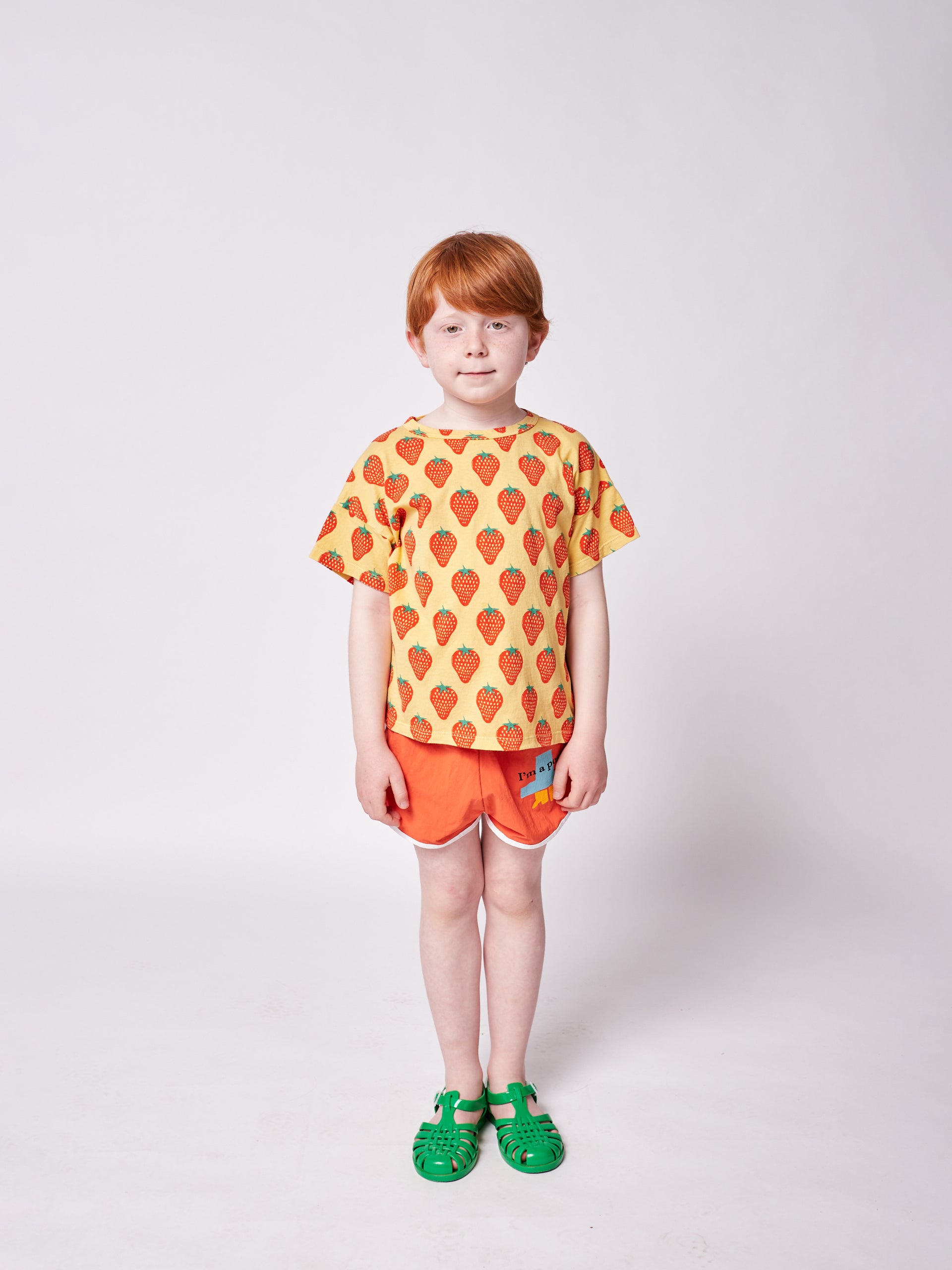 Boys Orange Swim Shorts