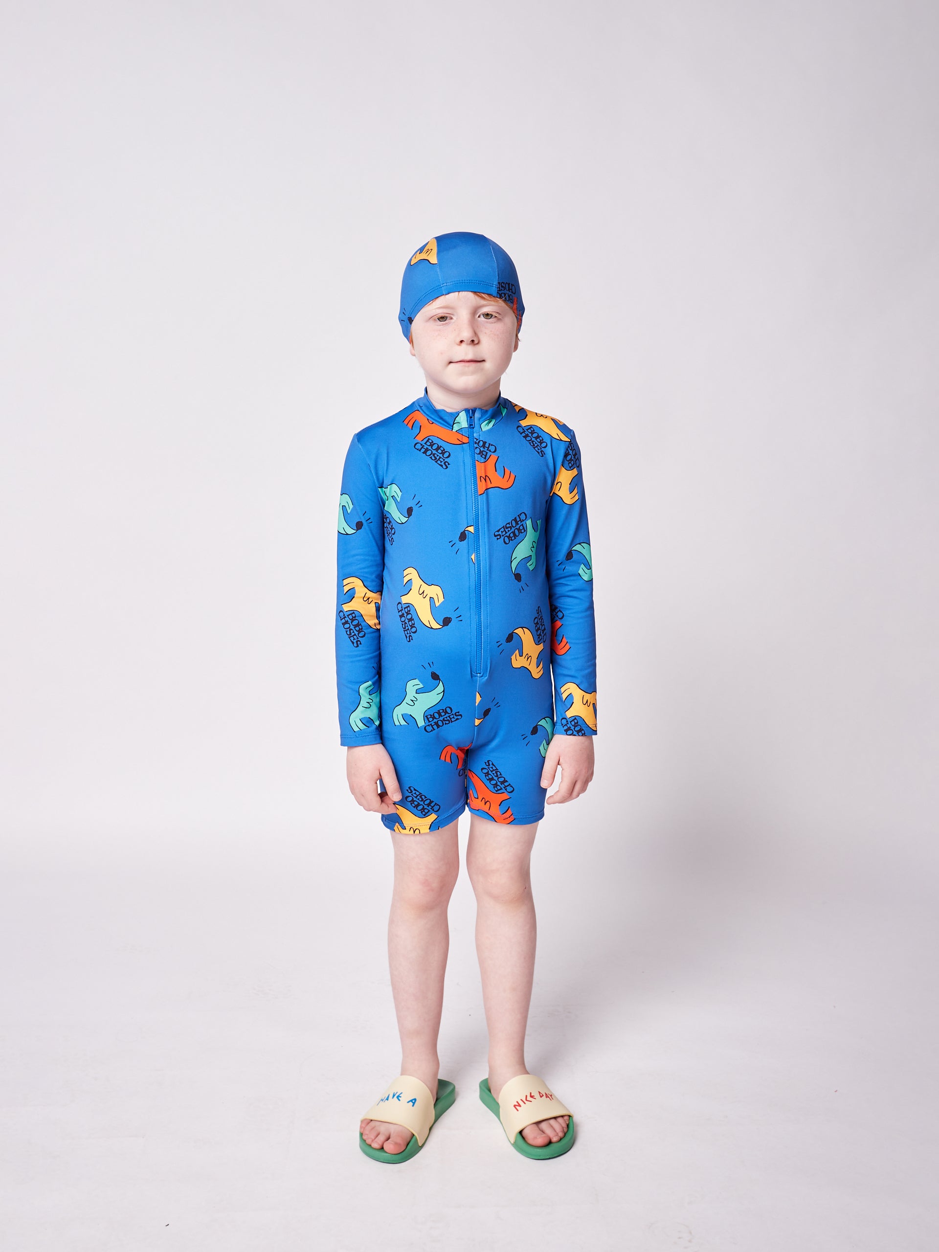 Boys & Girls Blue Swimsuit Set