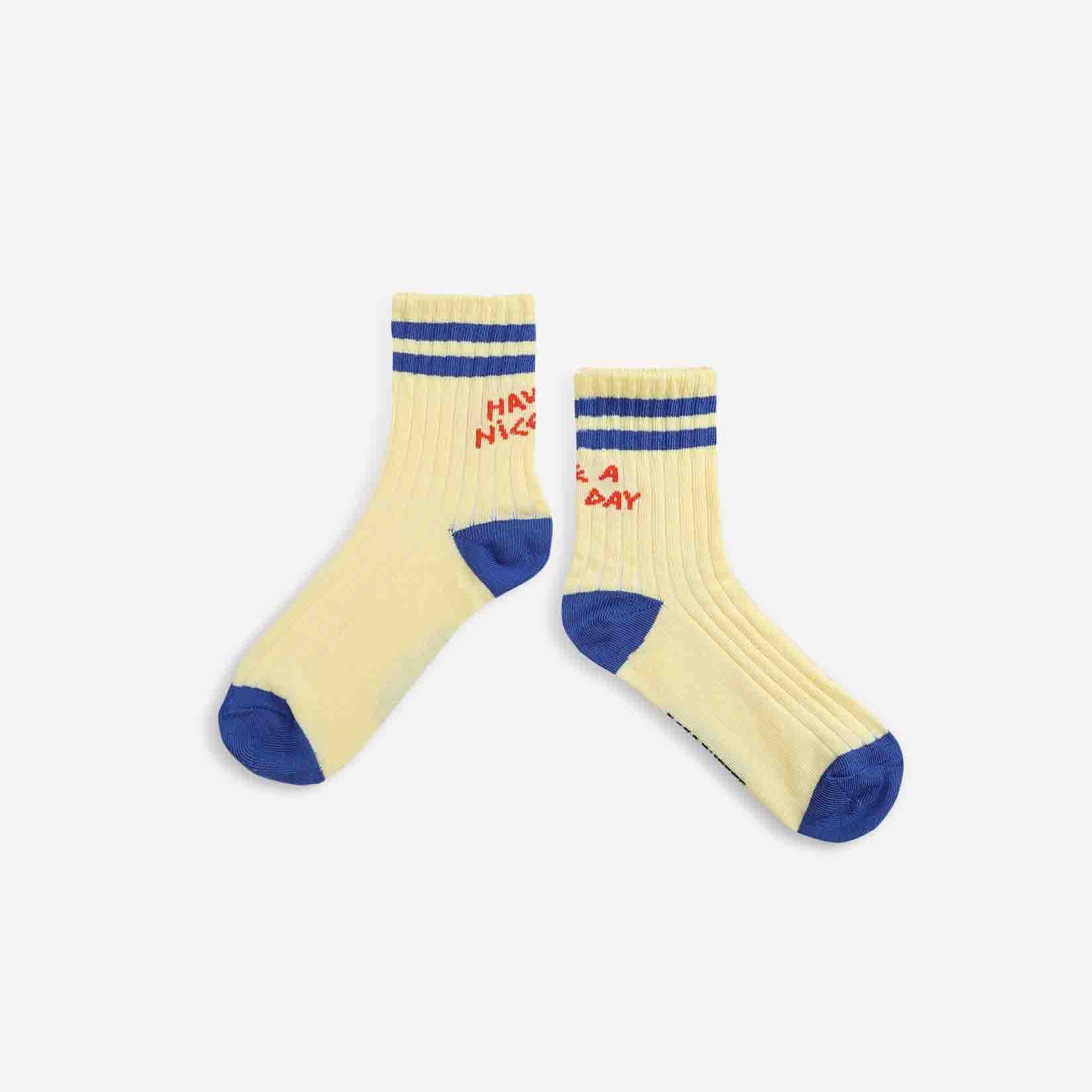 Boys & Girls Yellow Long Socks