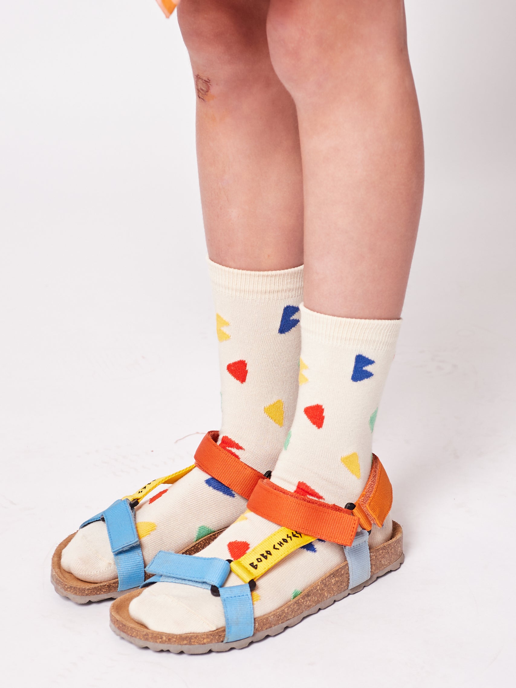 Boys & Girls Beige Long Socks