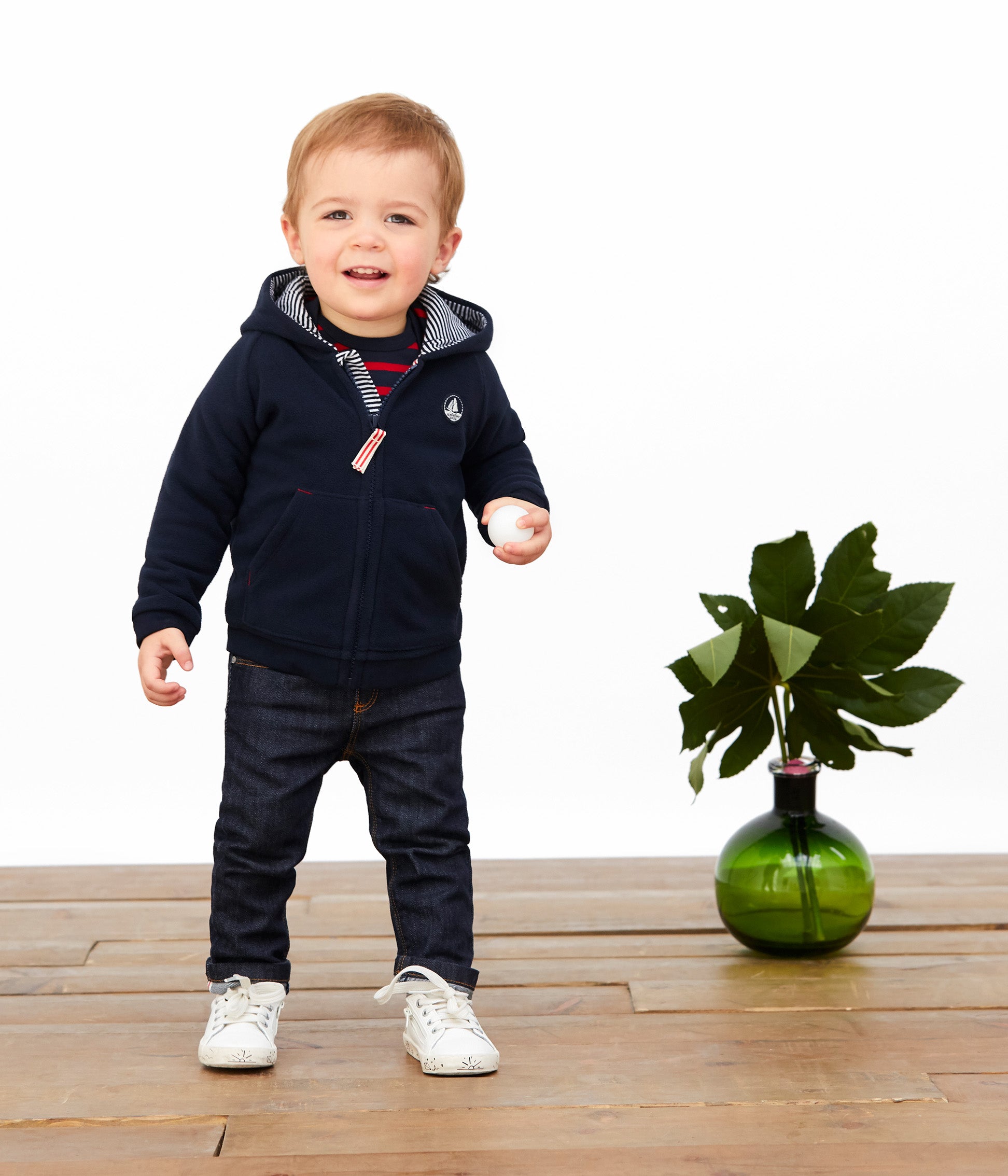 Baby Boys Navy Cardigan