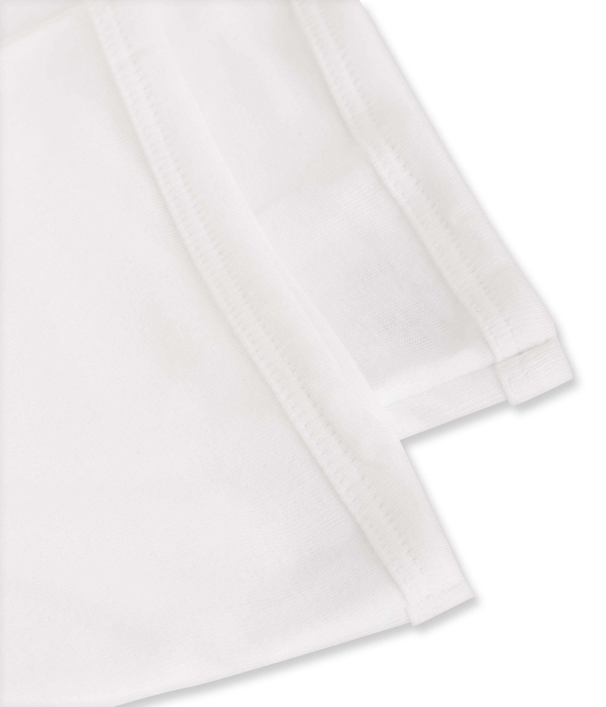 Baby Boys & Girls White Cotton Hip Shorts