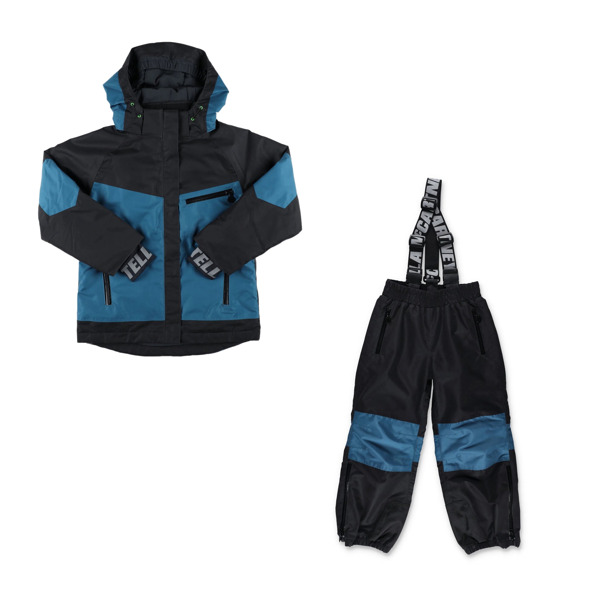 Boys Black Snow Set