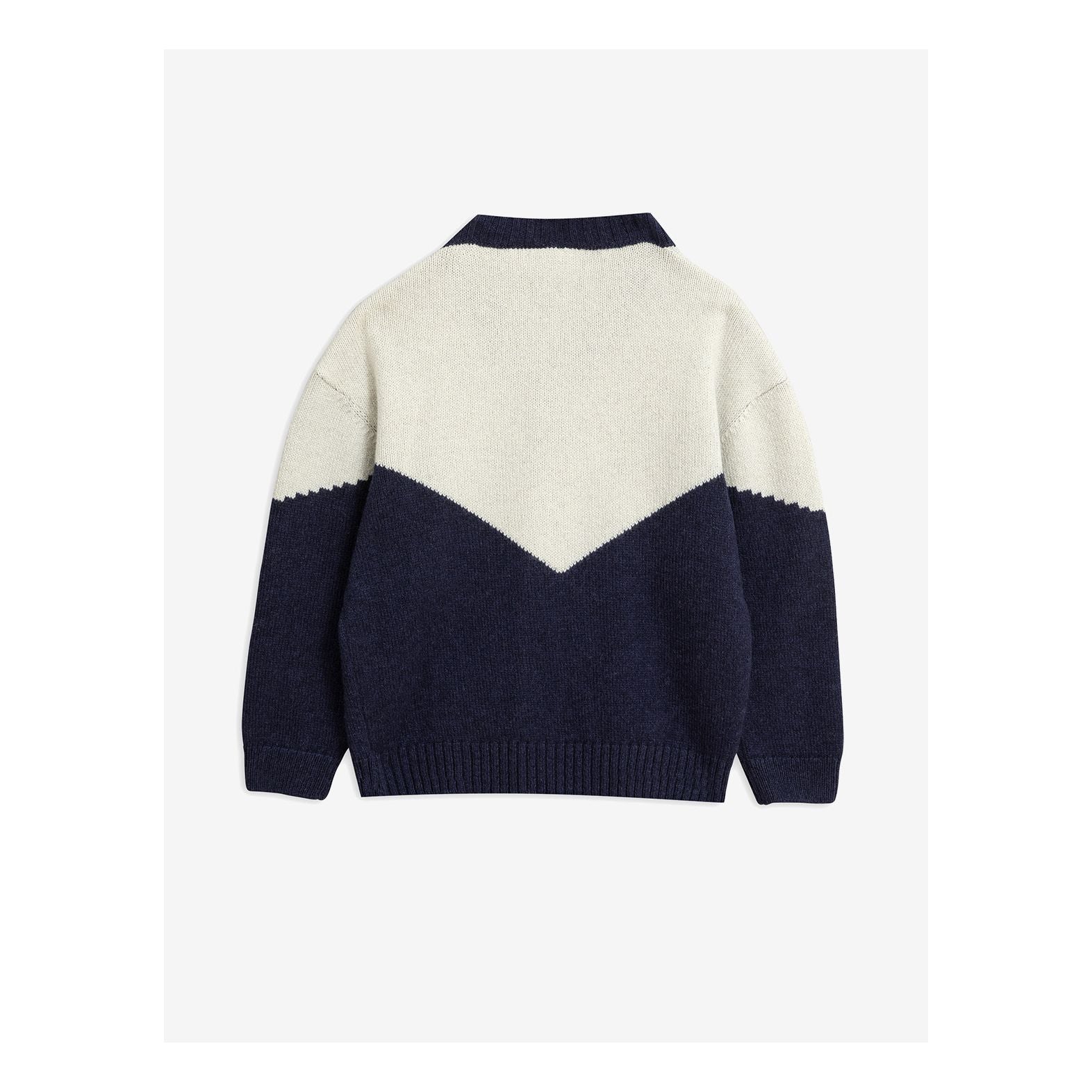 Boys & Girls Blue Panda Wool Cardigan