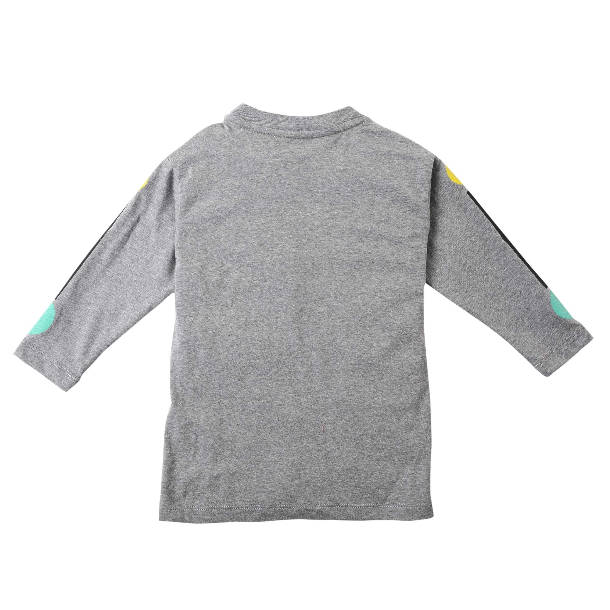 Boys Dark Grey 'FF' Monster Printed Cotton T-Shirt - CÉMAROSE | Children's Fashion Store - 2