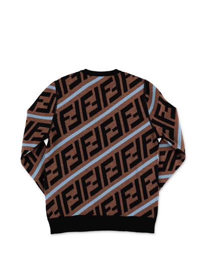 Boys Brown FF Jumper