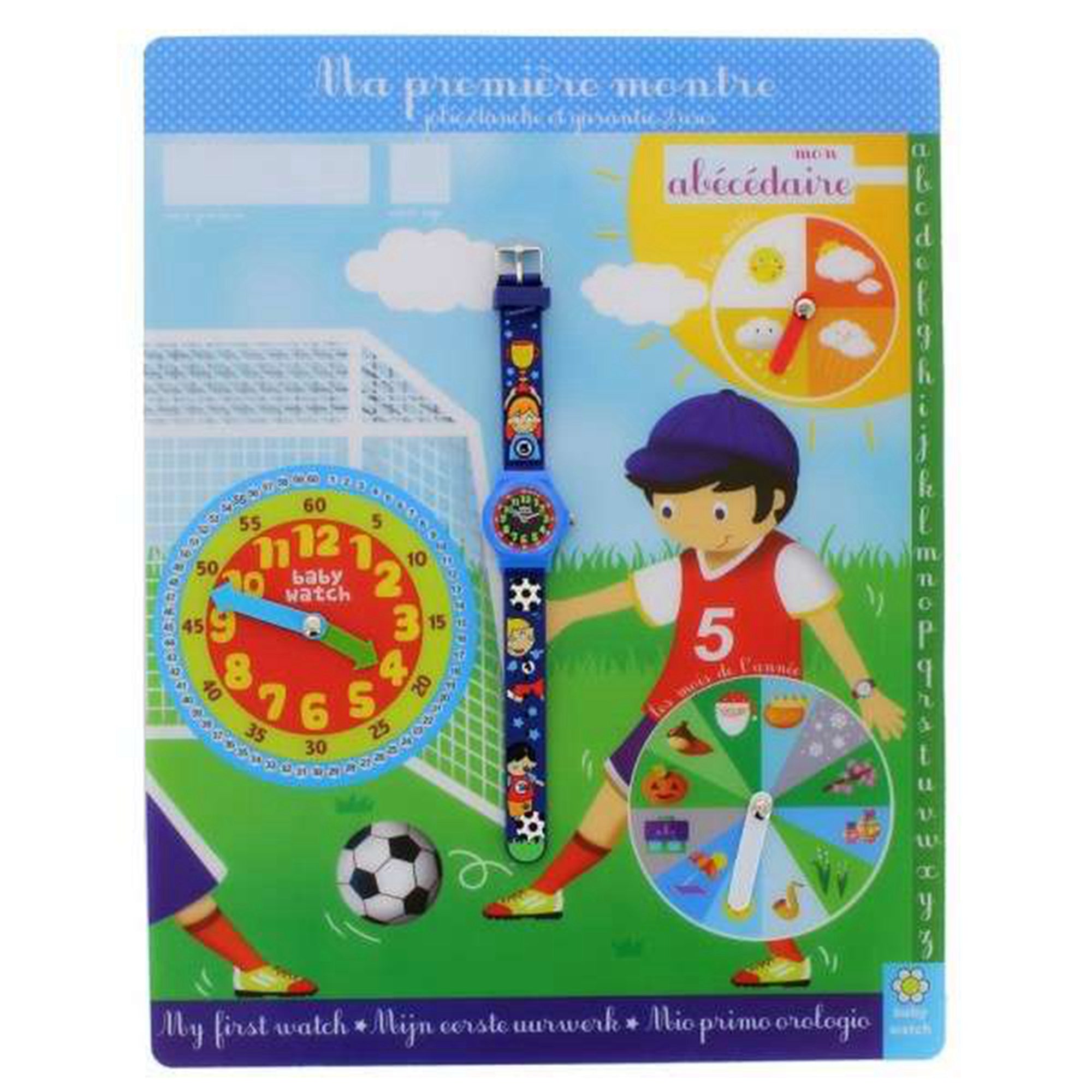 Boys Blue Football Watch（3-6Y）