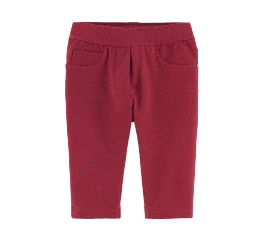 Baby Girls Cotton Base Fabric Trousers