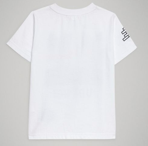 Boys White Cotton T-shirt