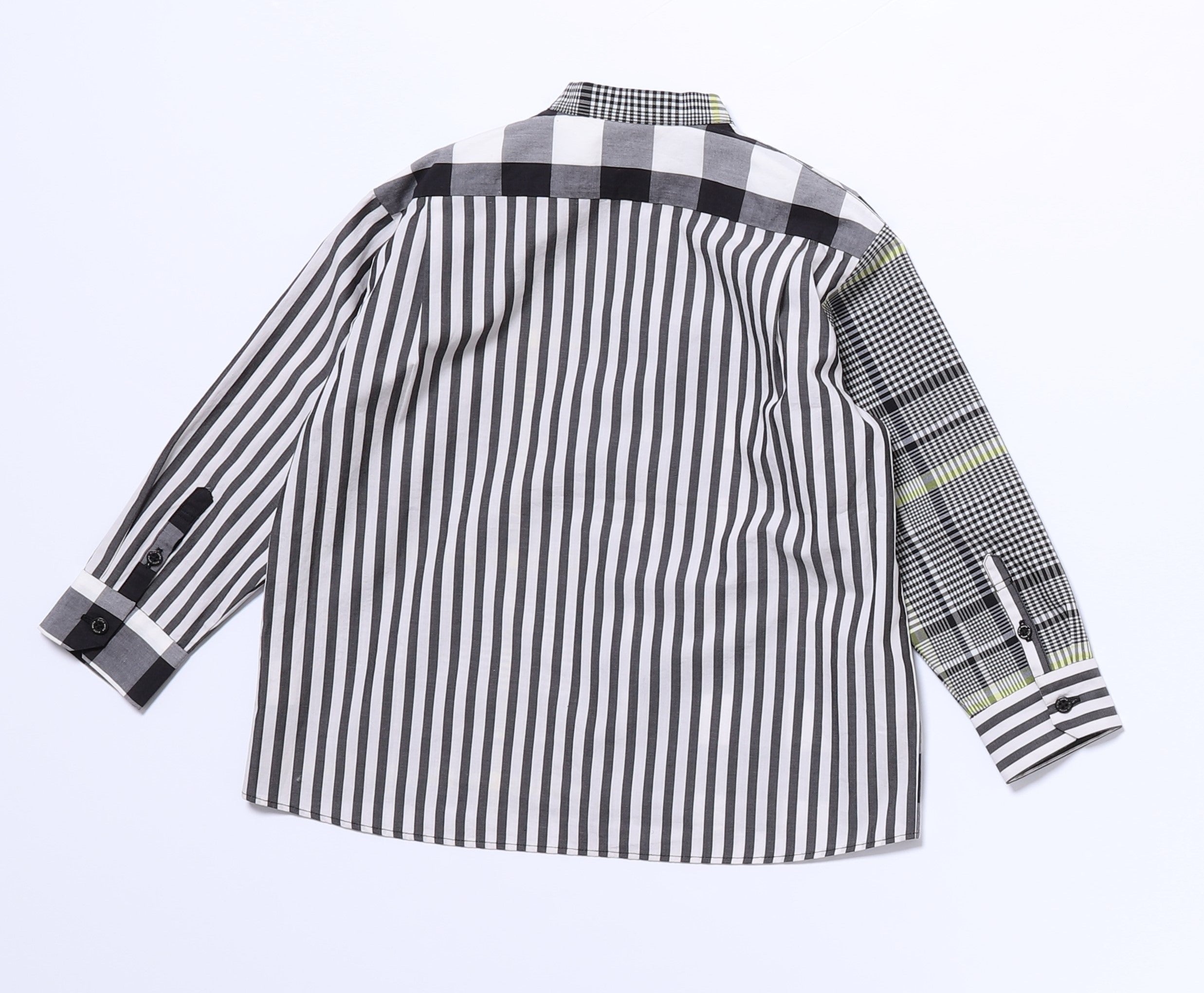 Boys Black Check Shirt