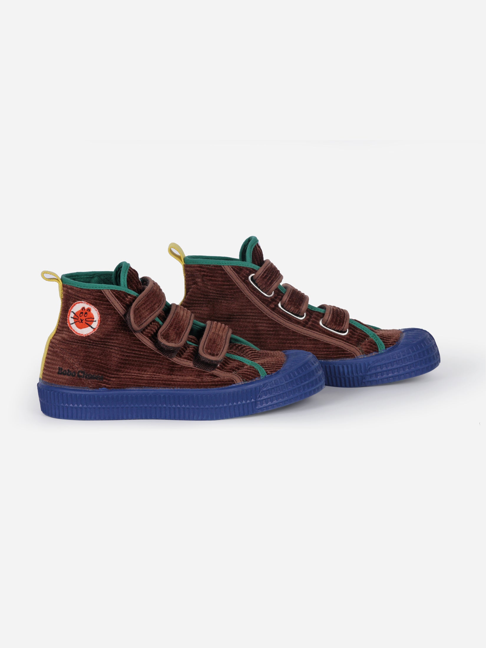 Boys Caramel Cafe Cat Novesta Celcro Sneakers