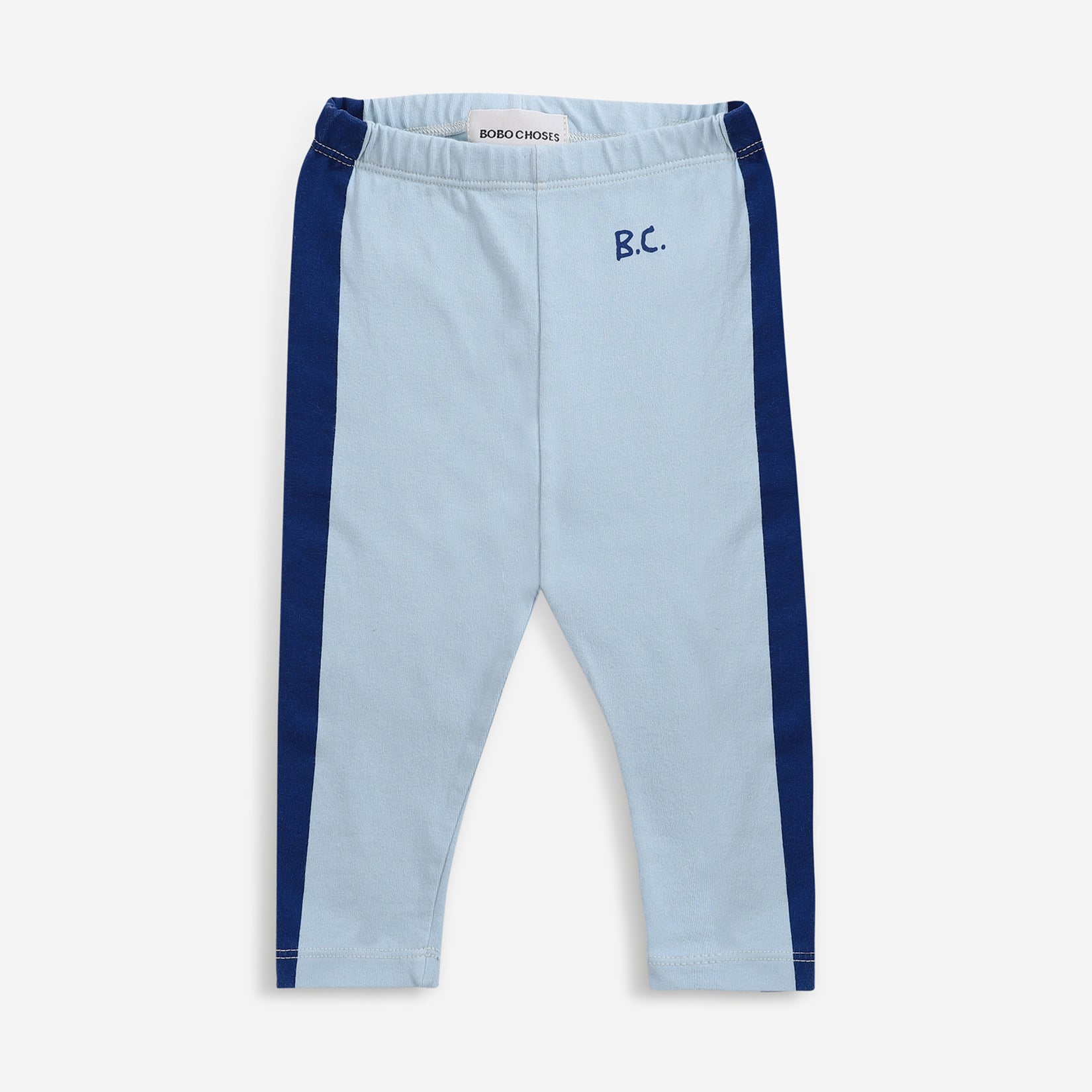 Baby Boys & Girls Blue Cotton Leggings