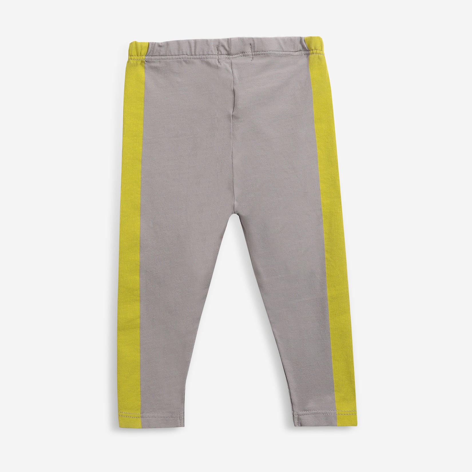 Baby Boys & Girls Grey Cotton Leggings