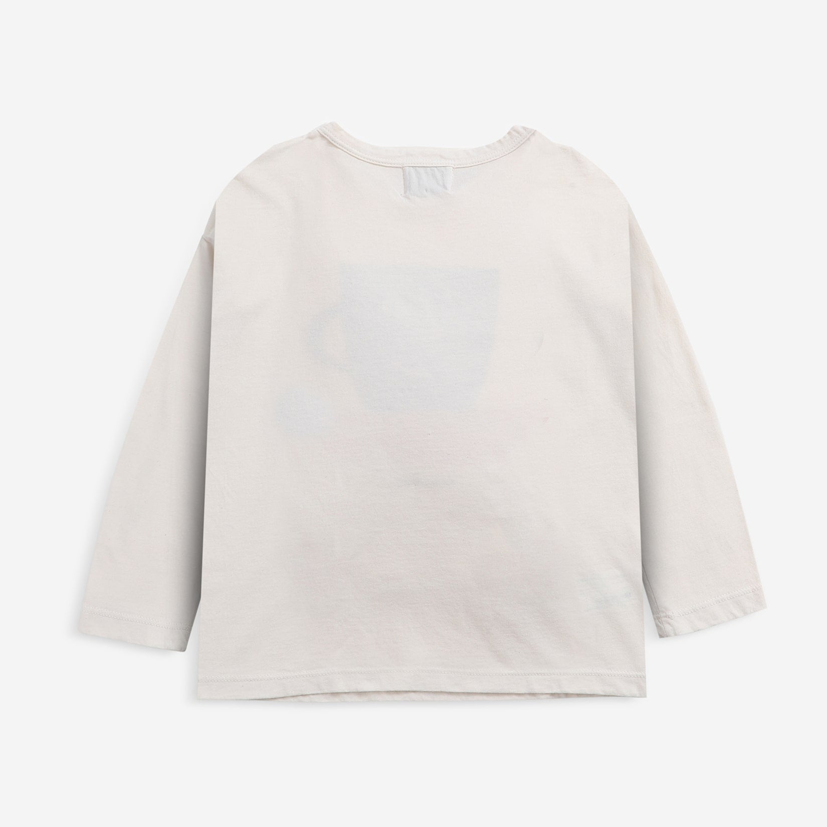 Boys & Girls Beige Logo Cotton T-Shirt