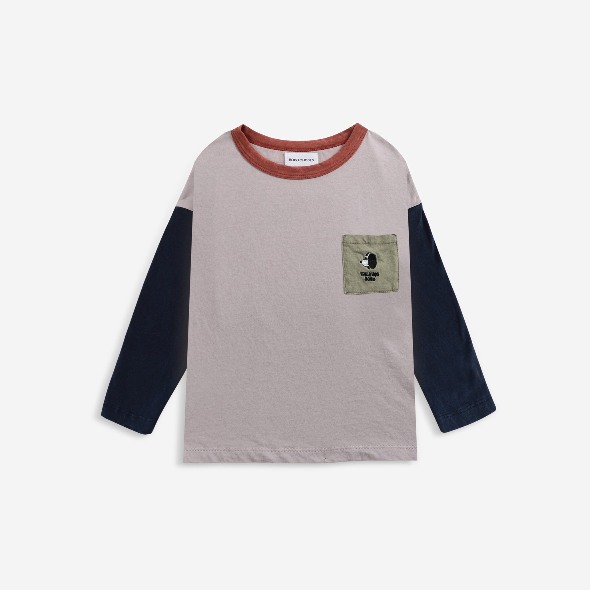 Boys & Girls Grey Cotton T-Shirt