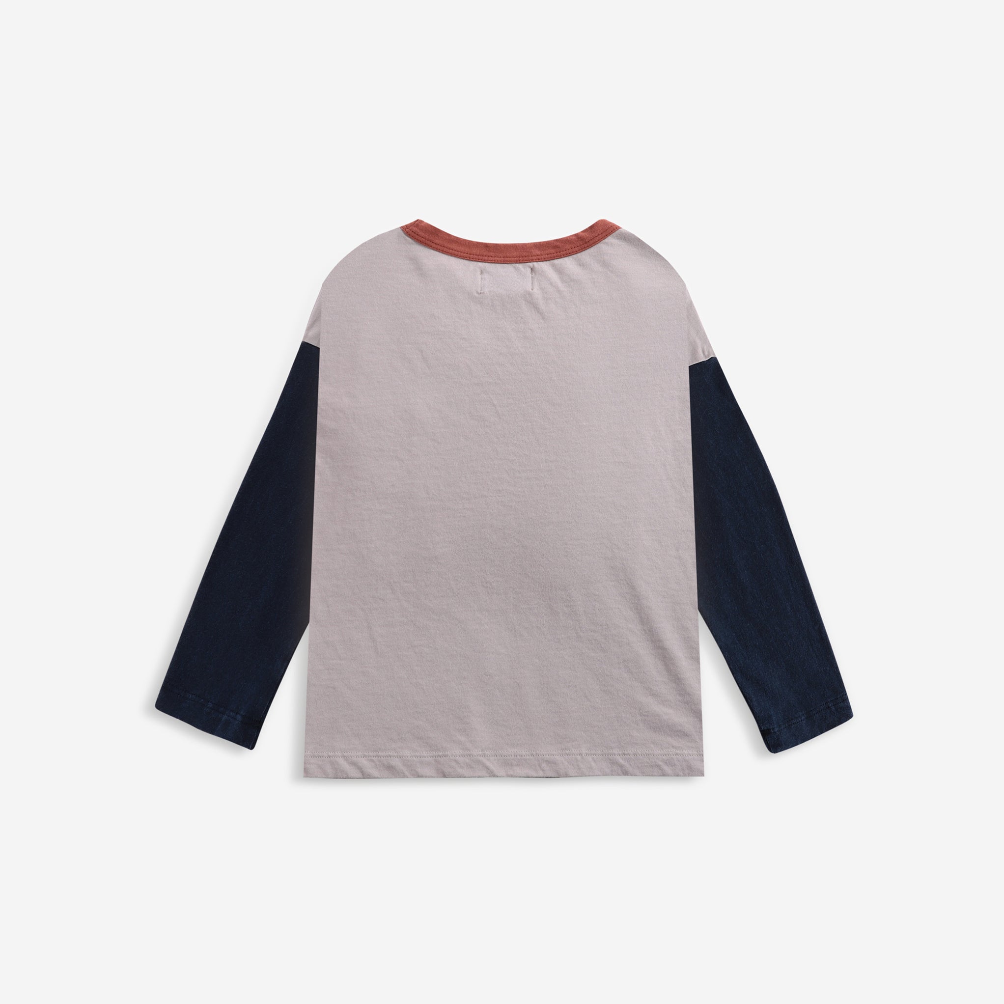 Boys & Girls Grey Cotton T-Shirt