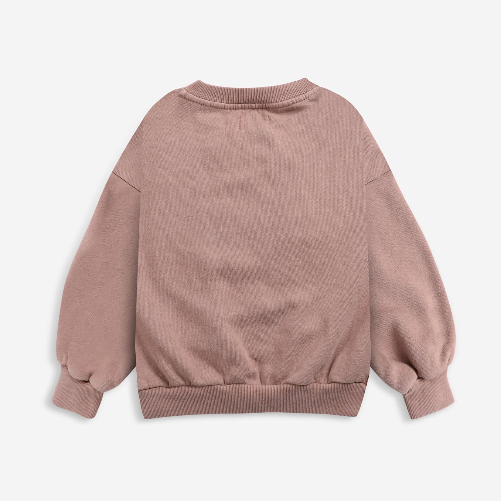 Boys & Girls Pink Printed Cotton Sweatshirt