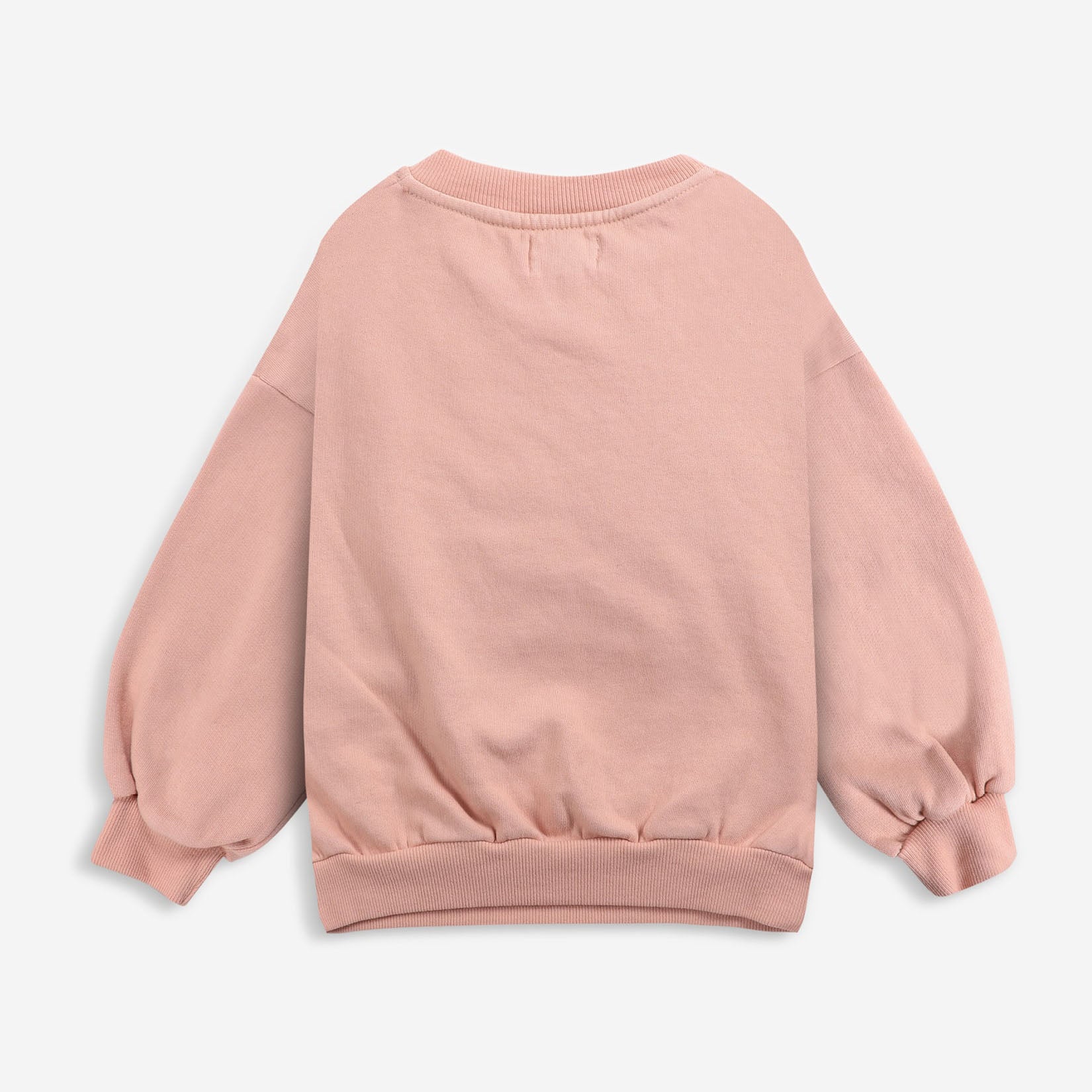 Boys & Girls Pink Printed Cotton Sweatshirt