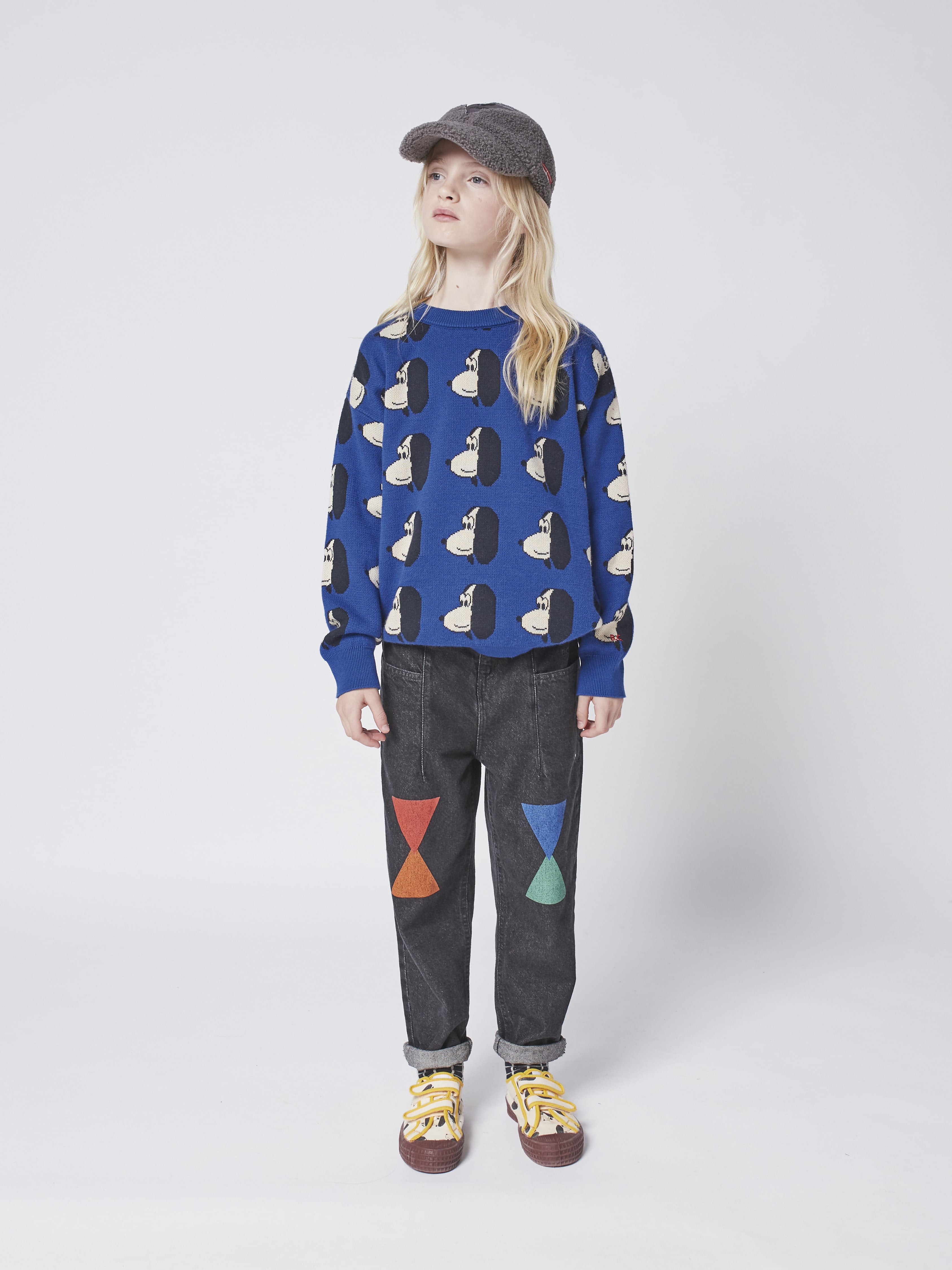 Boys & Girls Blue Knit Sweater