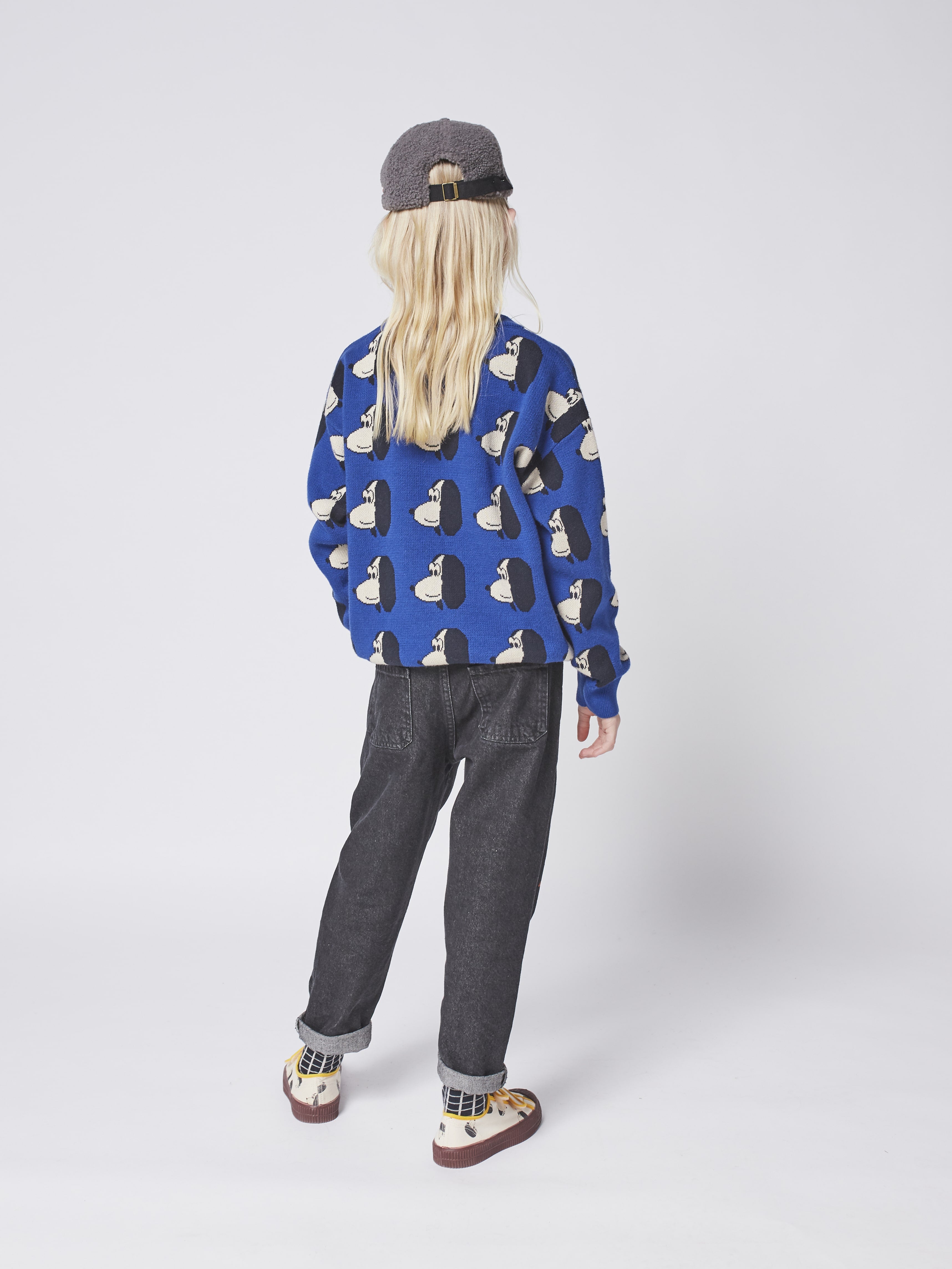 Boys & Girls Blue Knit Sweater