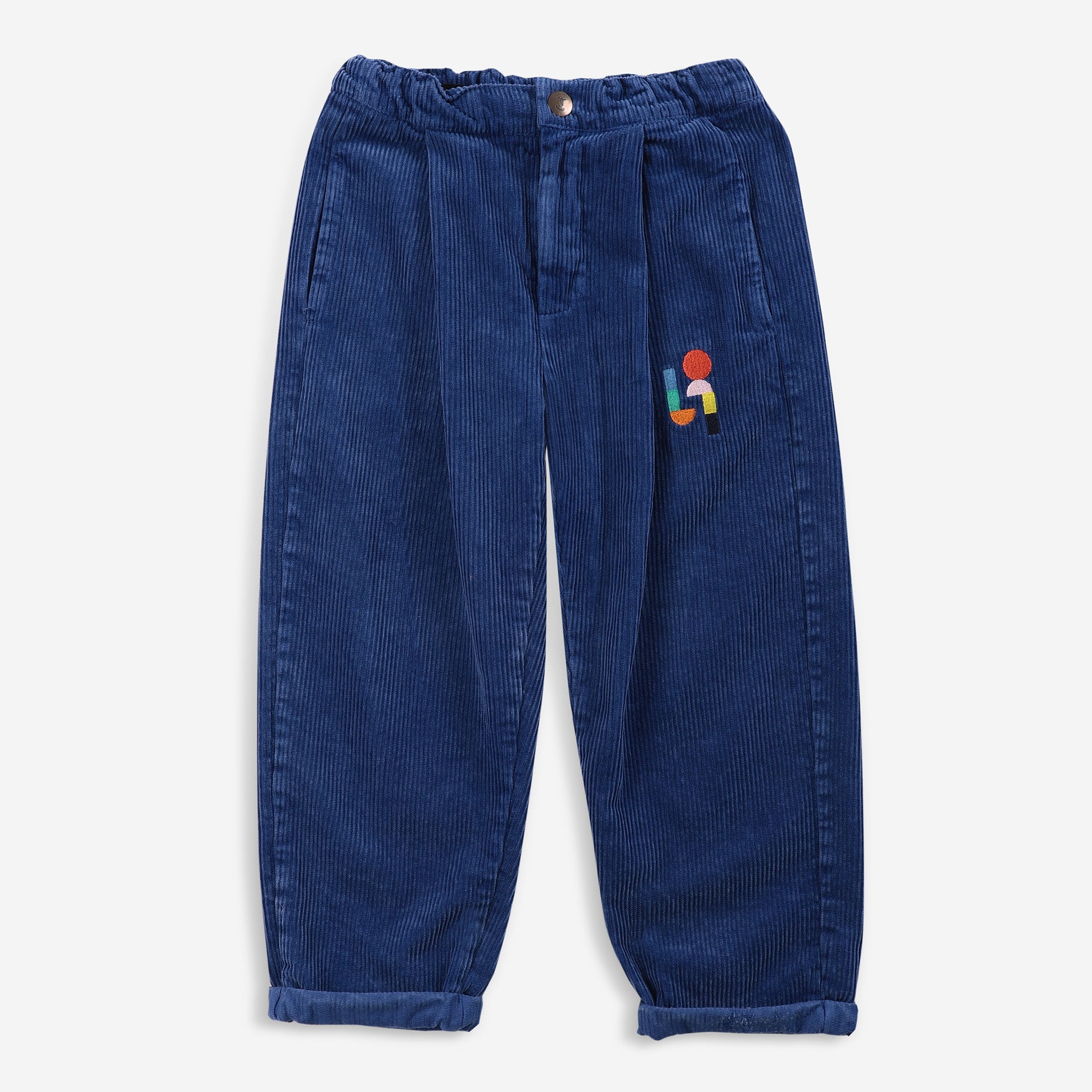 Boys & Girls Blue Corduroy Trousers