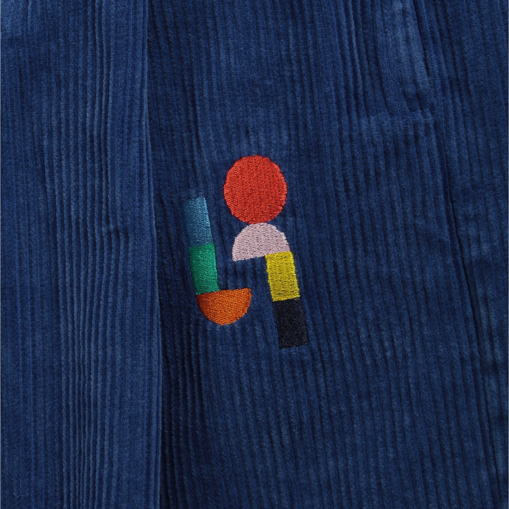 Boys & Girls Blue Corduroy Trousers