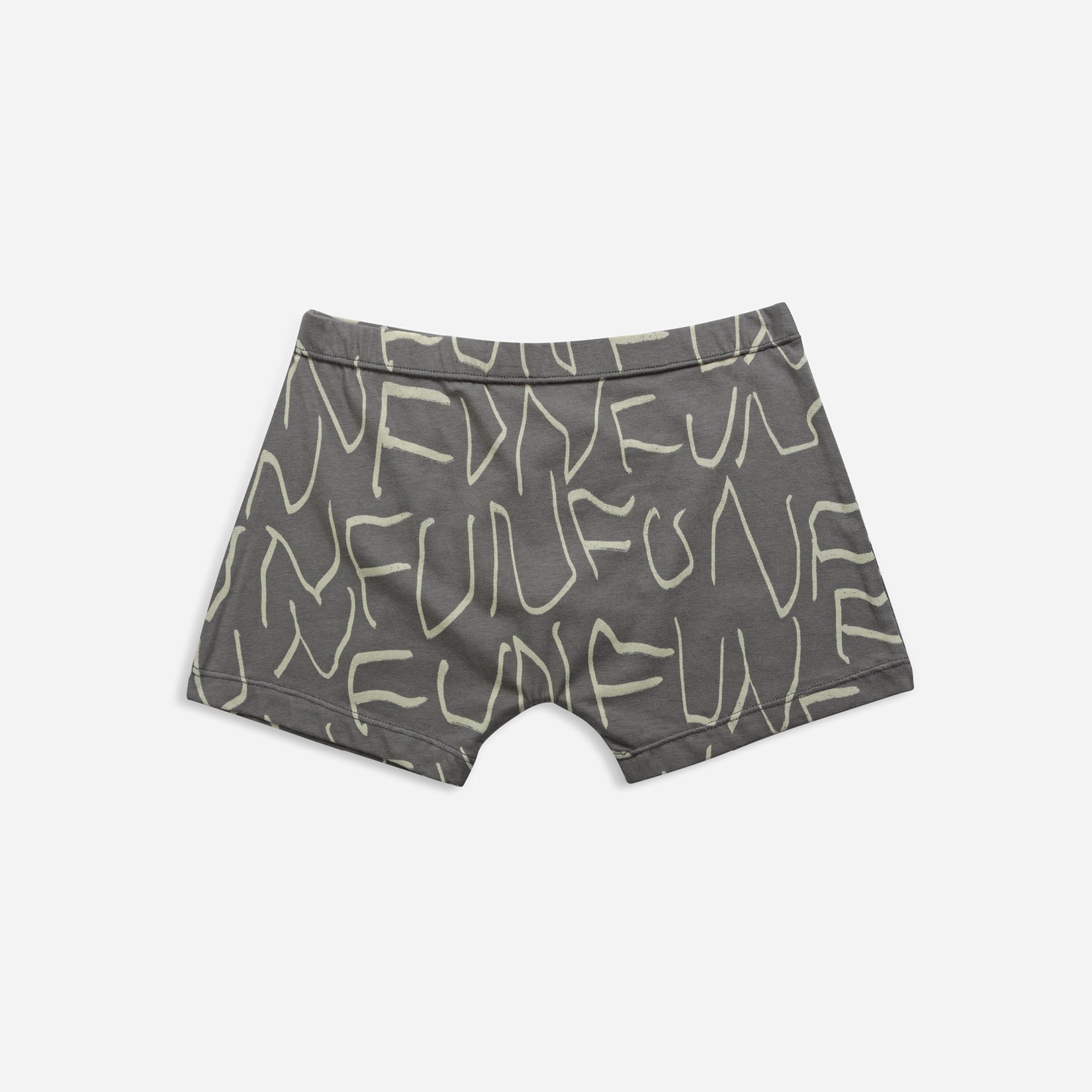 Boys Yellow & Grey Cotton Underwear Set (2 Pack)