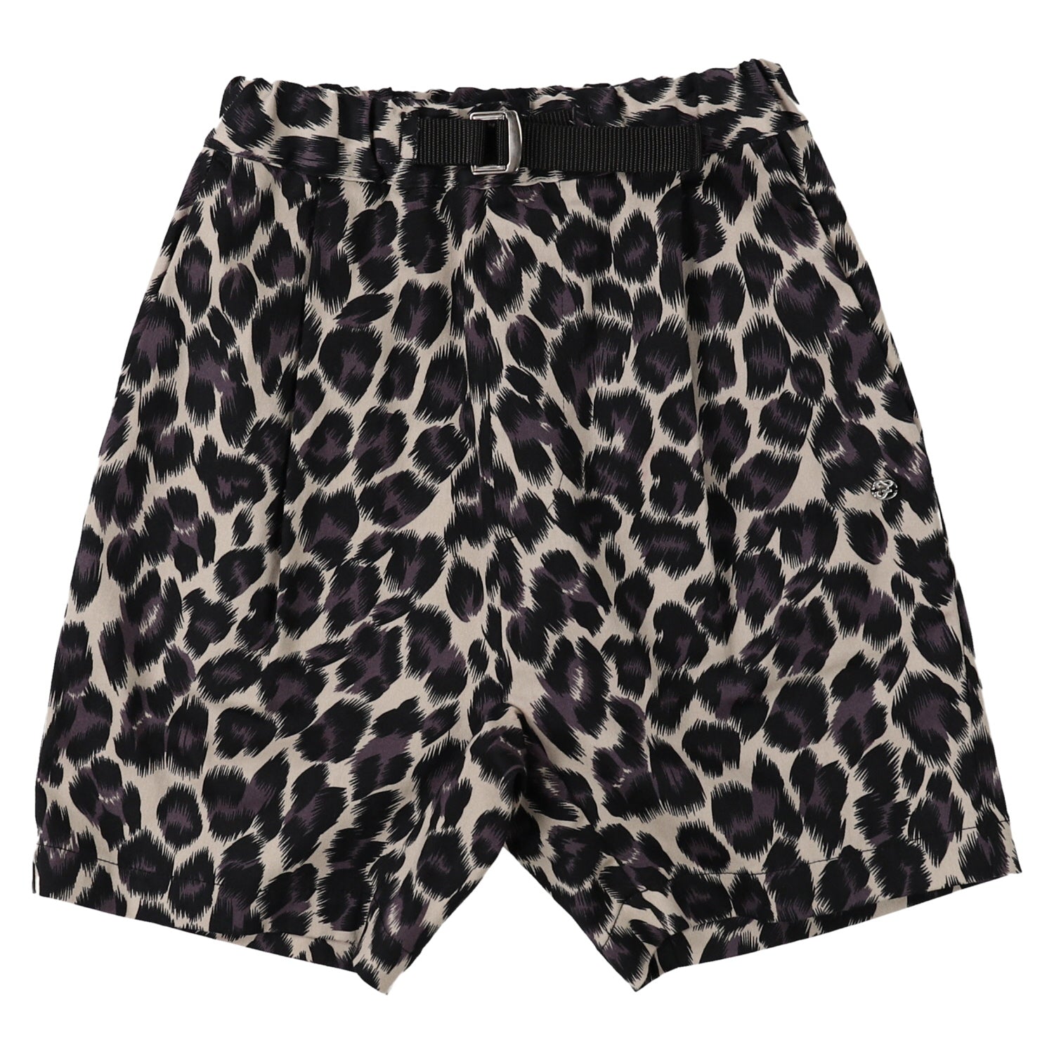 Boys & Girls Black Cotton Shorts